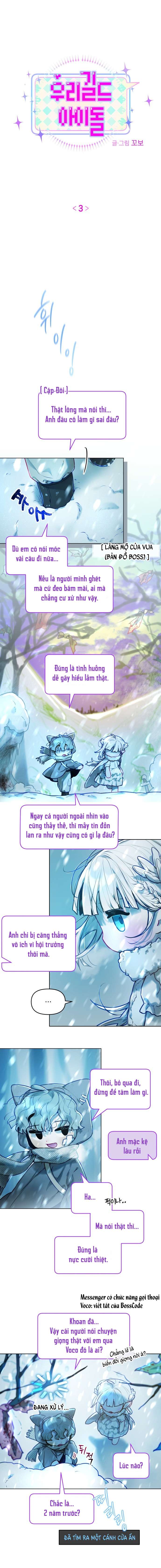 Thần tượng của hội chúng tôi Chap 3 - Trang 2