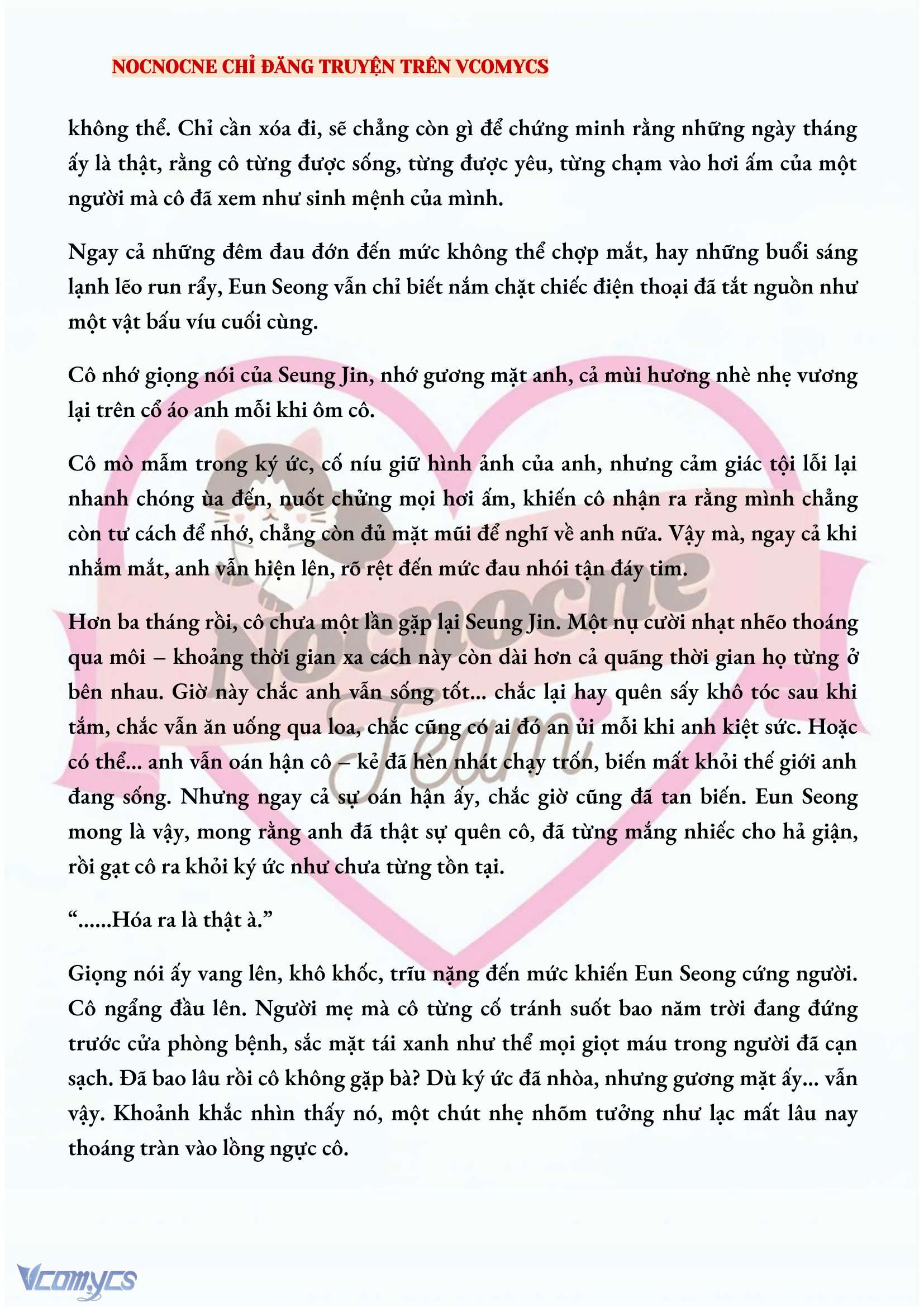 [FULL] [NOVEL] CHÚNG TA KẾT THÚC VÀO MÙA THU Chap 51 - Trang 2