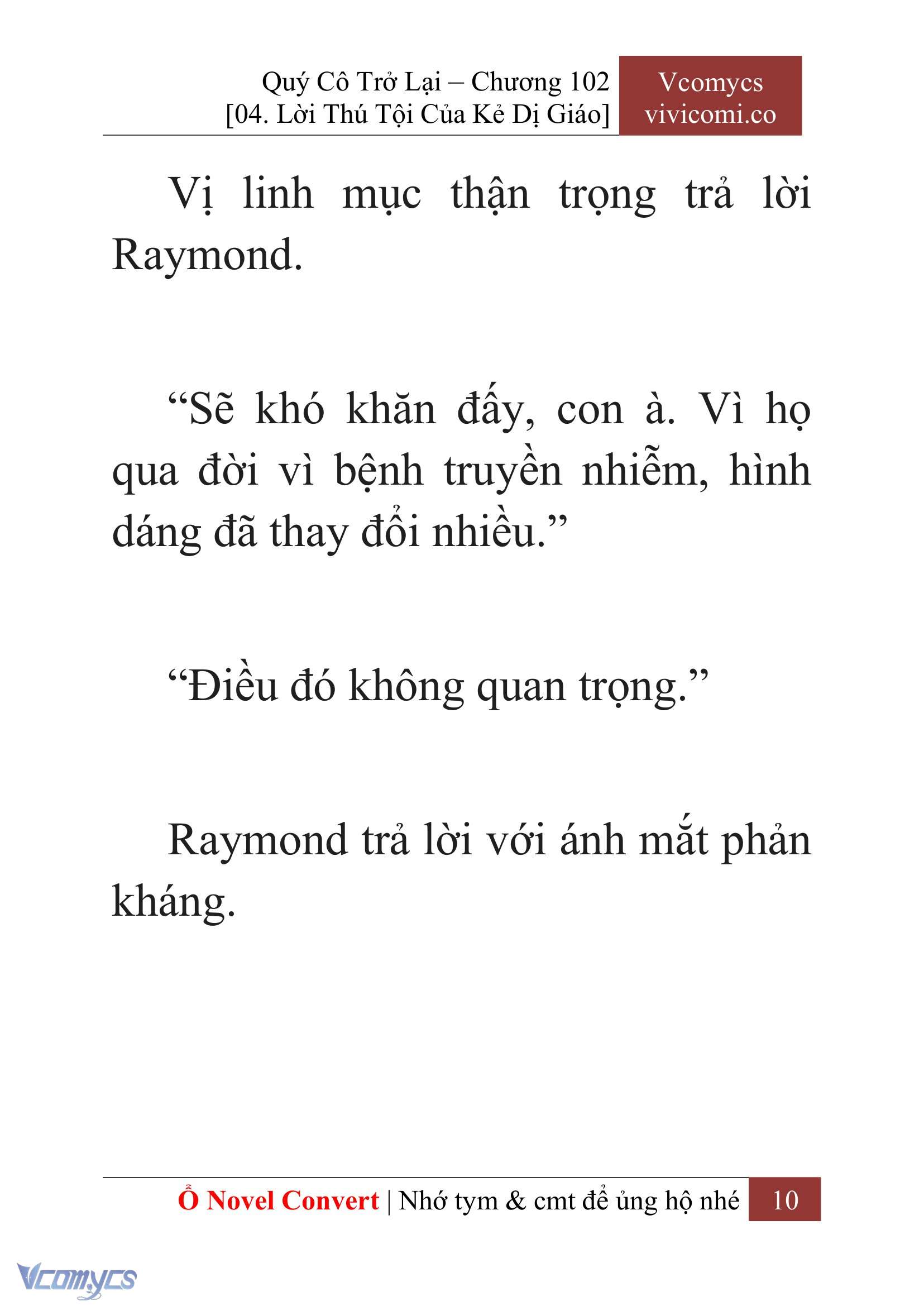 [Novel] Quý Cô Trở Lại Chap 102 - Trang 2