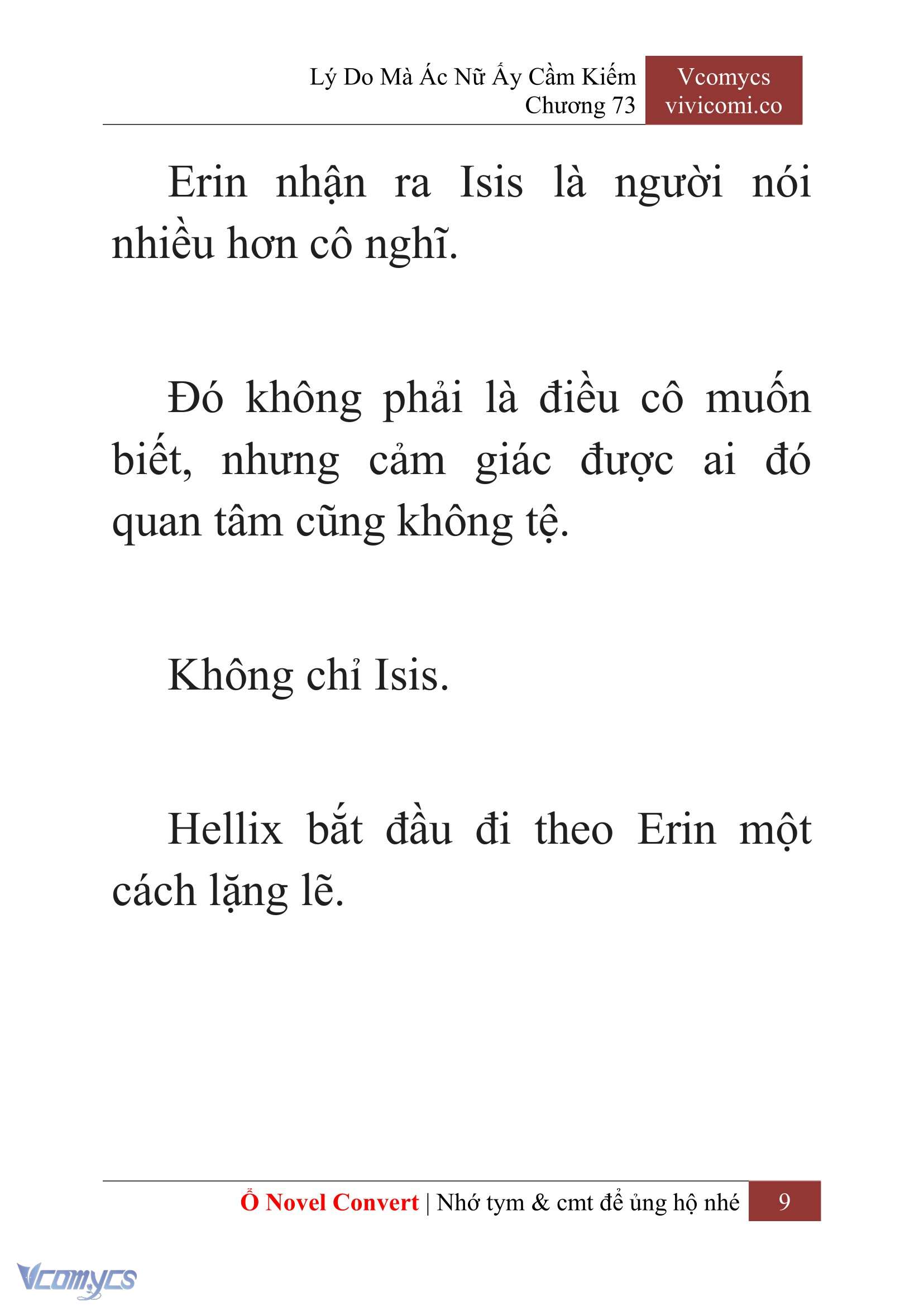 [Novel] Lý Do Mà Ác Nữ Ấy Cầm Kiếm Chap 73 - Trang 2