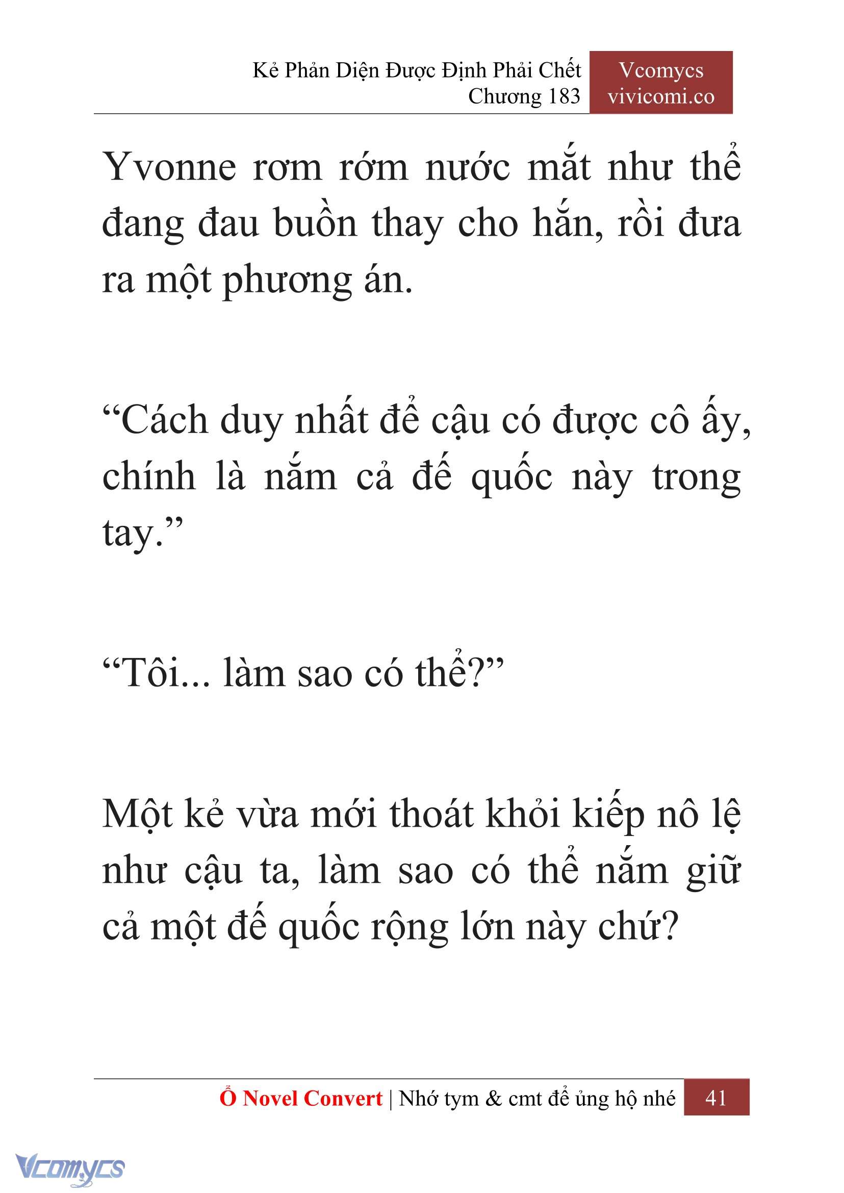 [Novel] Kẻ Phản Diện Được Định Phải Chết Chap 183 - Next Chap 184