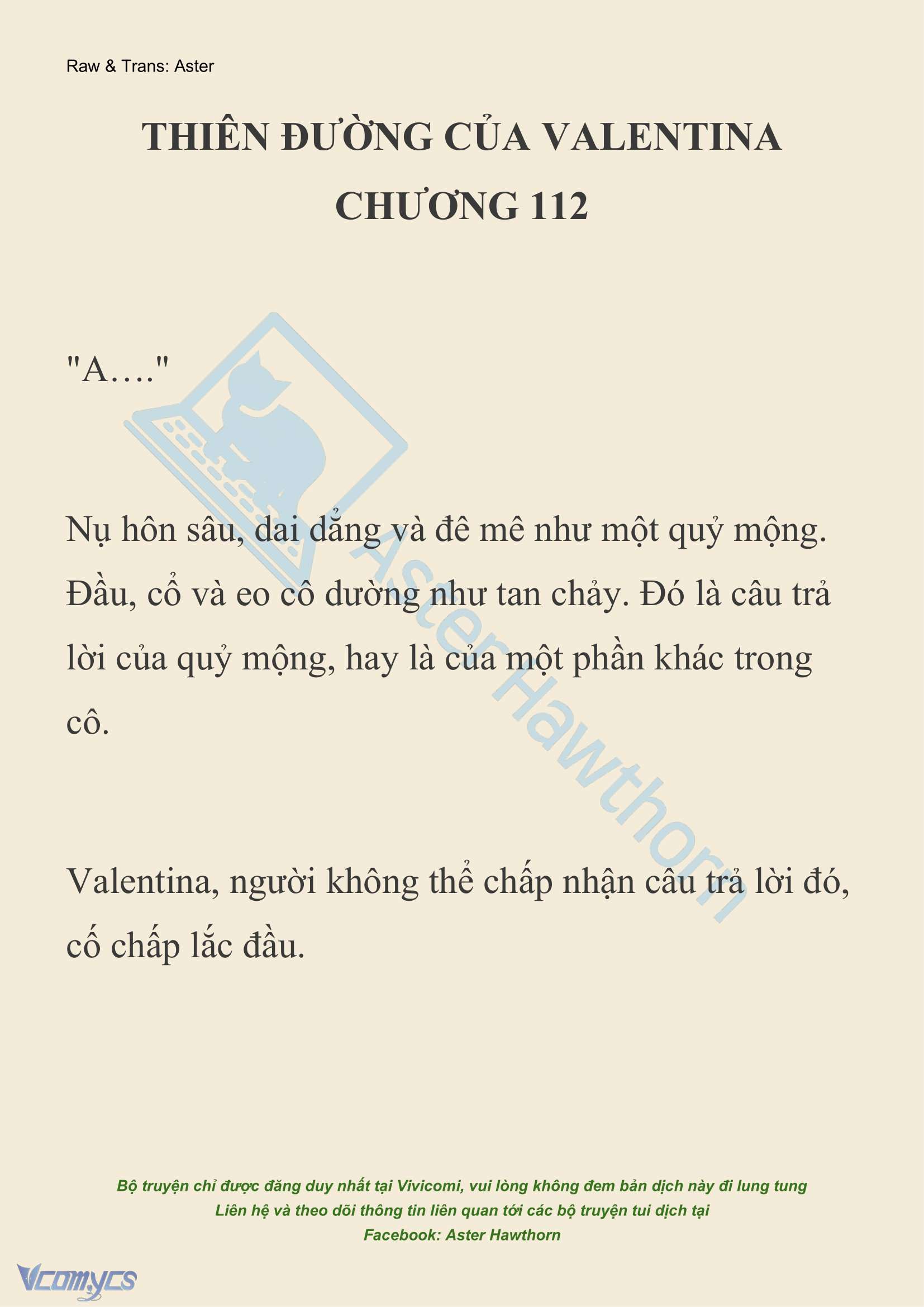 [NOVEL] Thiên Đường Của Valentina Chap 112 - Trang 2