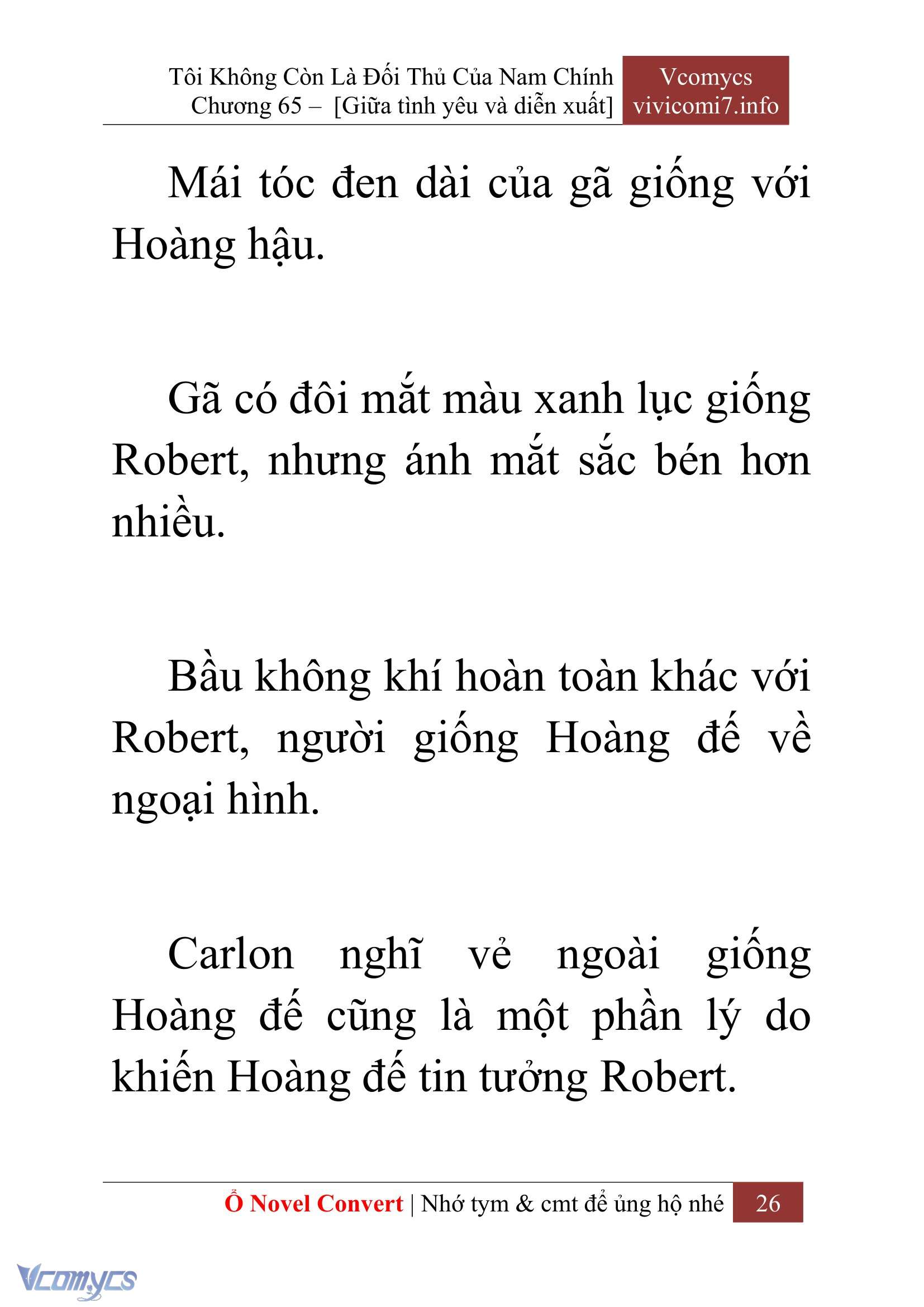 [Novel] Tôi Không Còn Là Đối Thủ Của Nam Chính Chap 65 - Trang 2