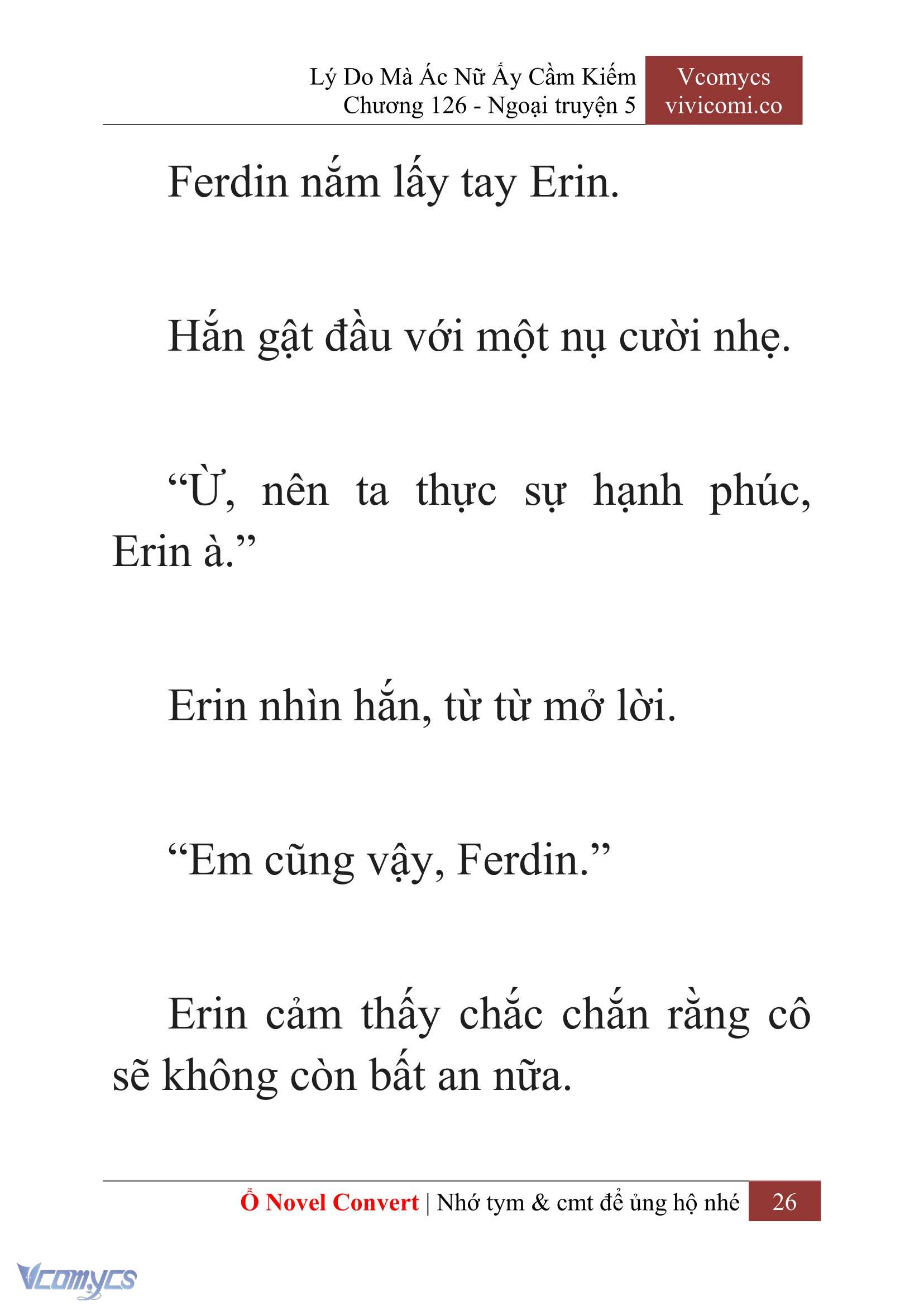 [Novel] Lý Do Mà Ác Nữ Ấy Cầm Kiếm Chap 126 - Trang 2