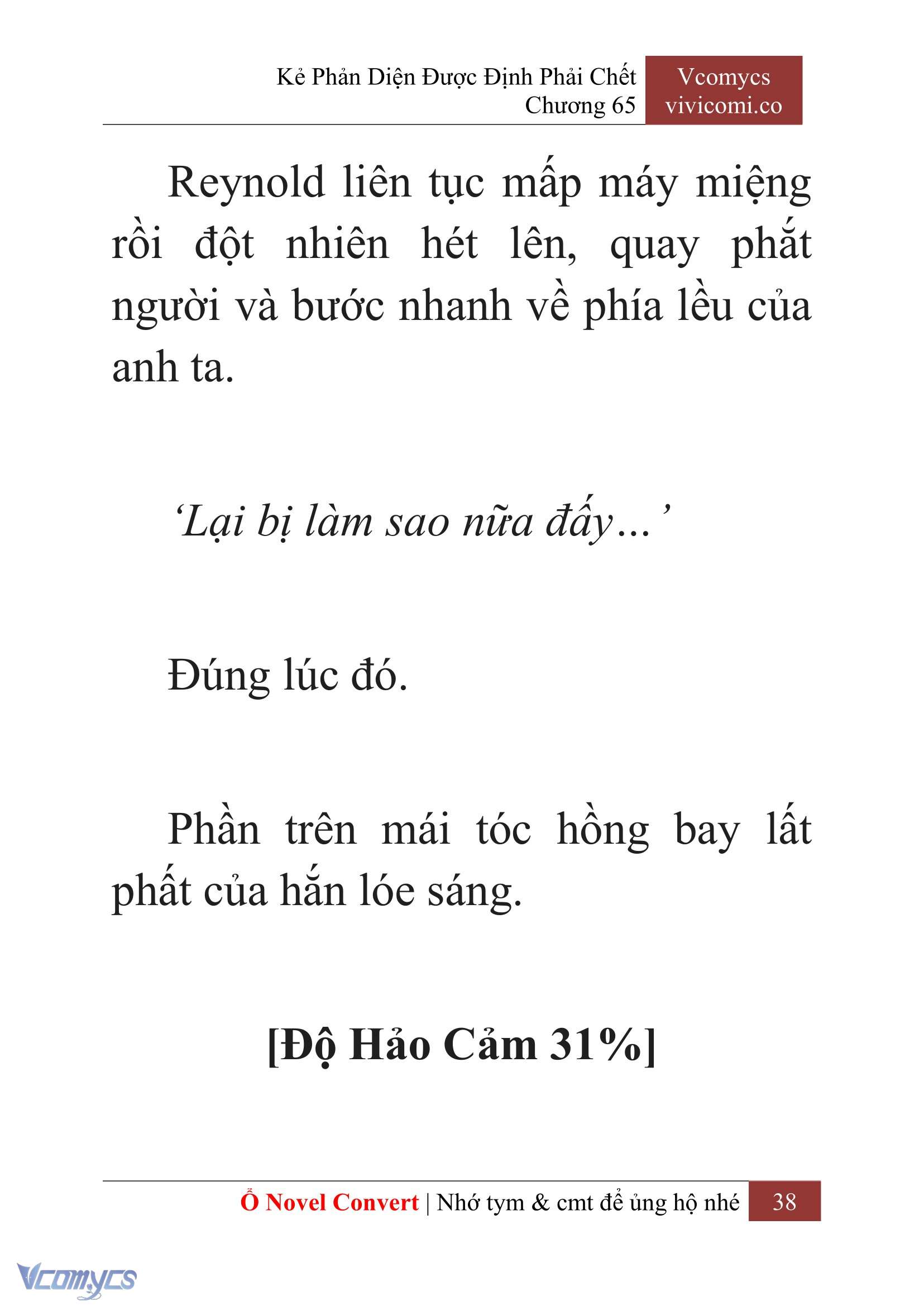 [Novel] Kẻ Phản Diện Được Định Phải Chết Chap 65 - Trang 2
