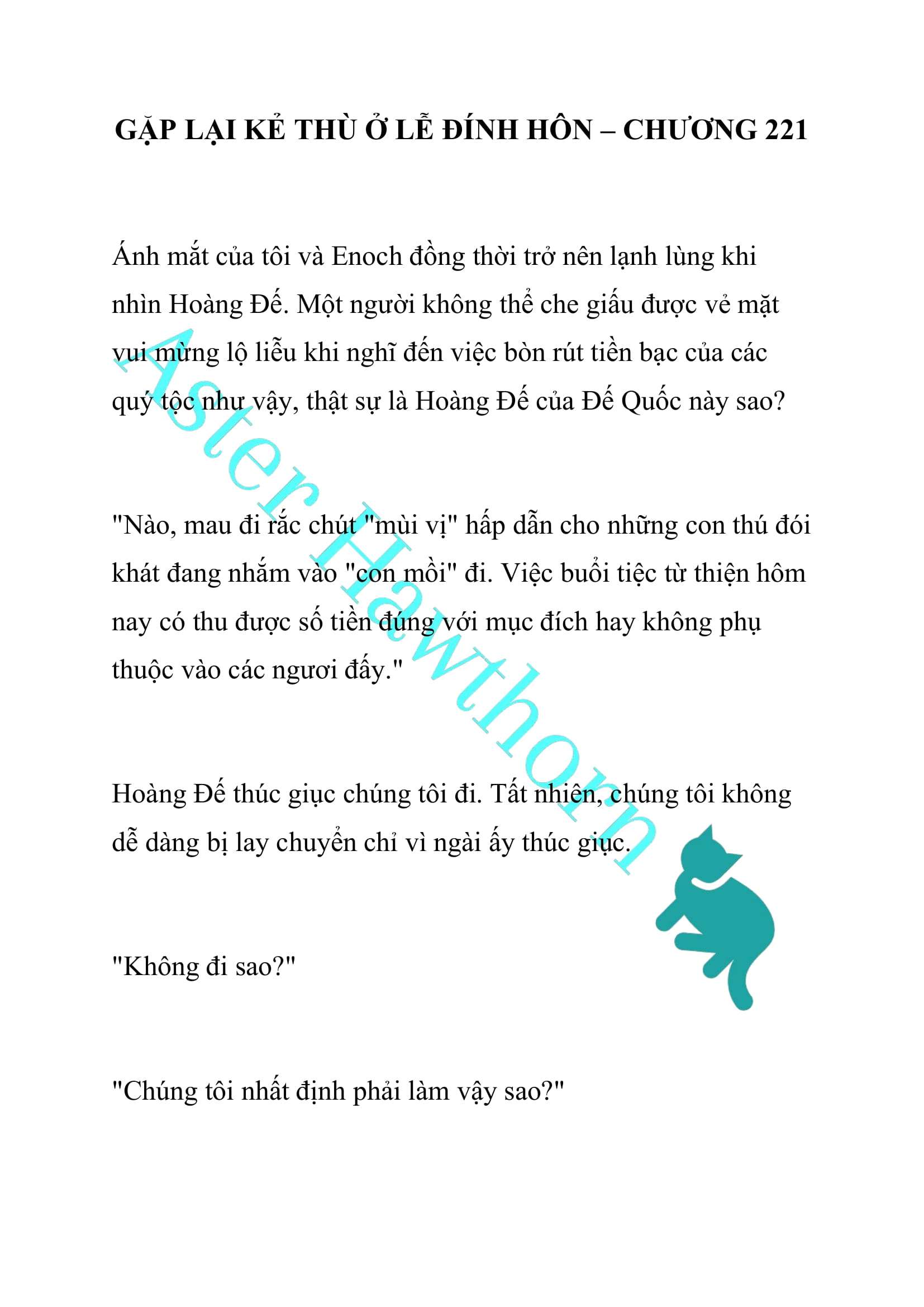 [NOVEL] Gặp Lại Kẻ Thù Ở Lễ Đính Hôn Chap 221 - Trang 2