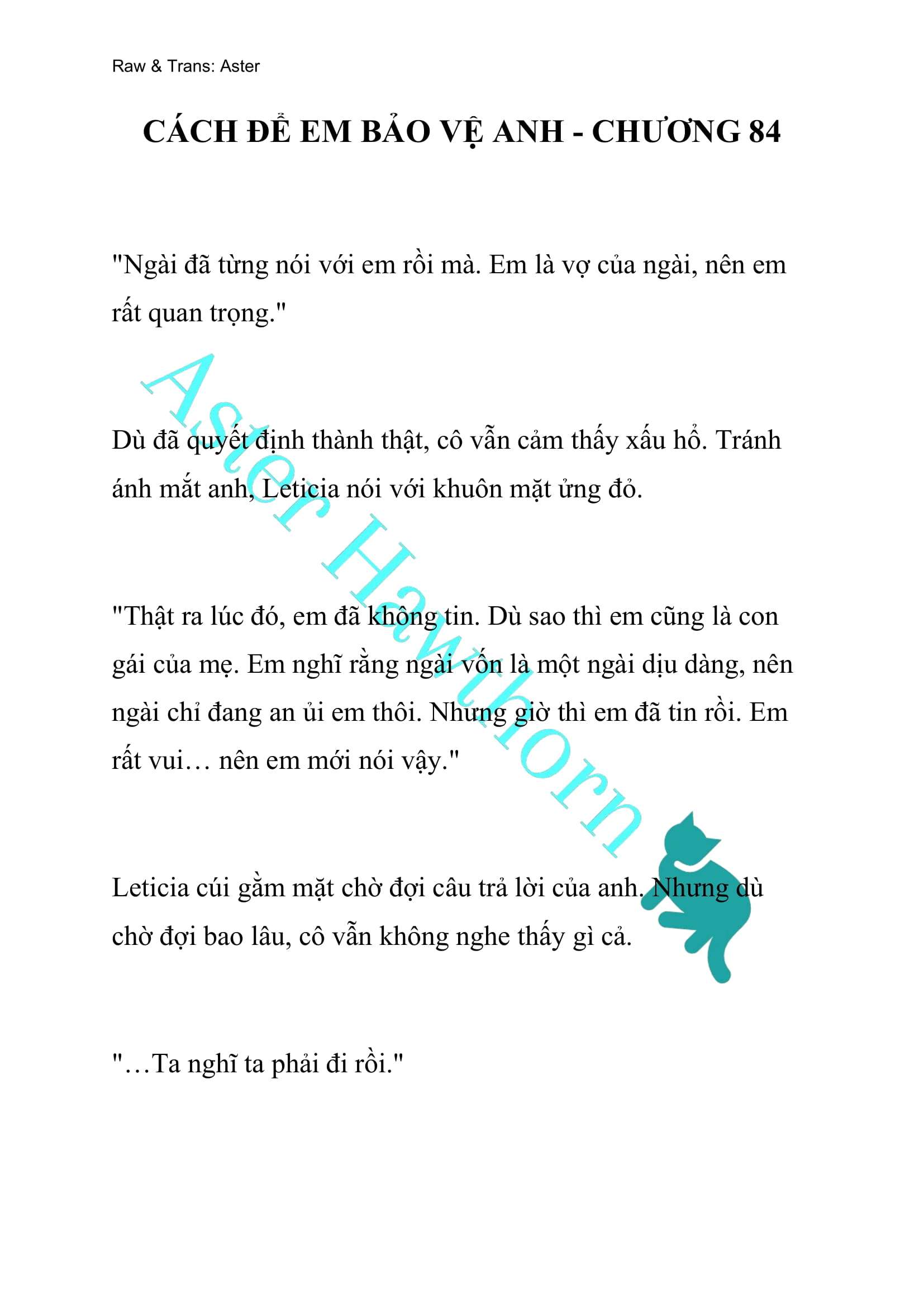 [NOVEL] Cách Để Em Bảo Vệ Anh Chap 84 - Trang 2