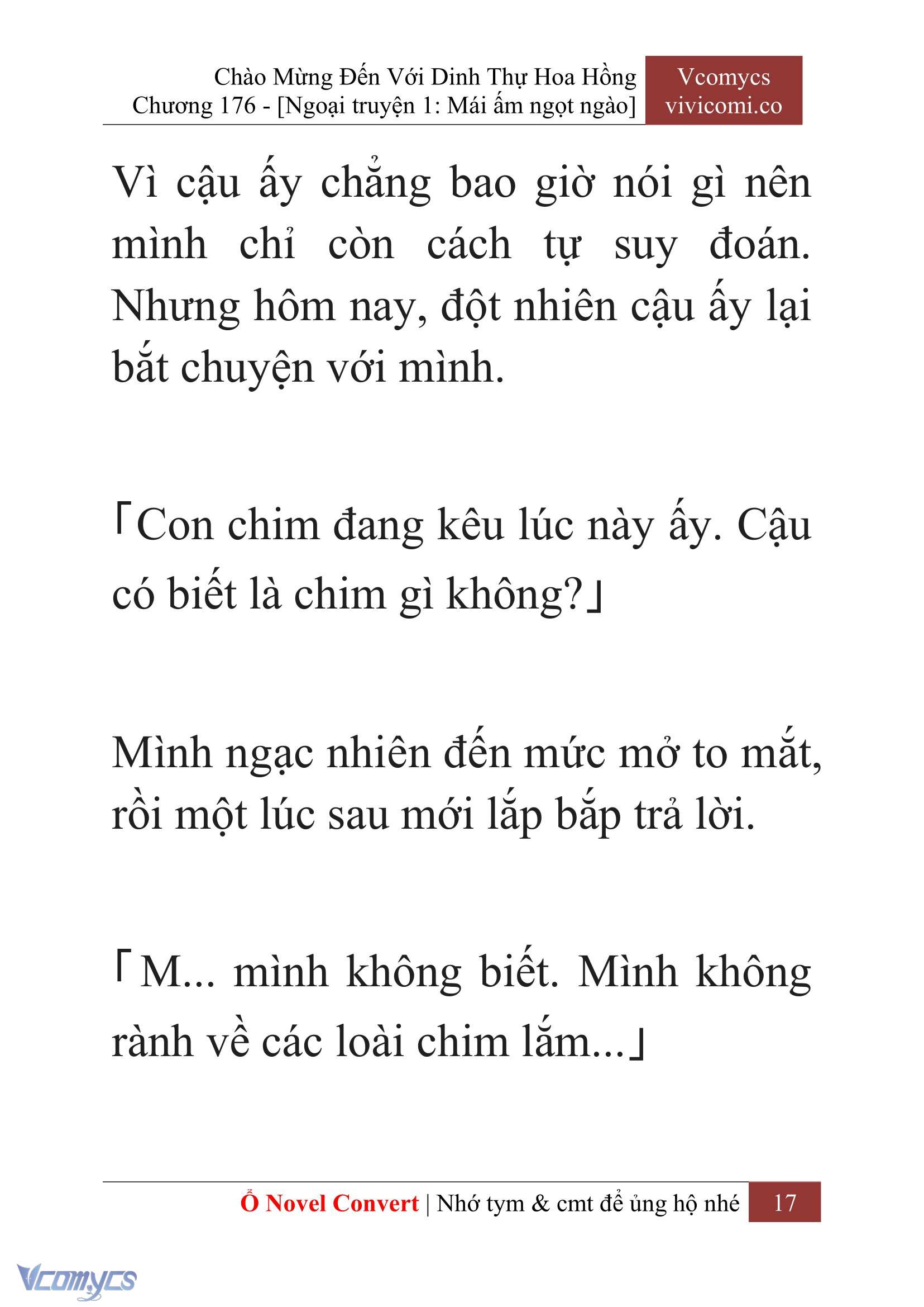 [Novel] Chào Mừng Đến Với Dinh Thự Hoa Hồng Chap 176 - Trang 2
