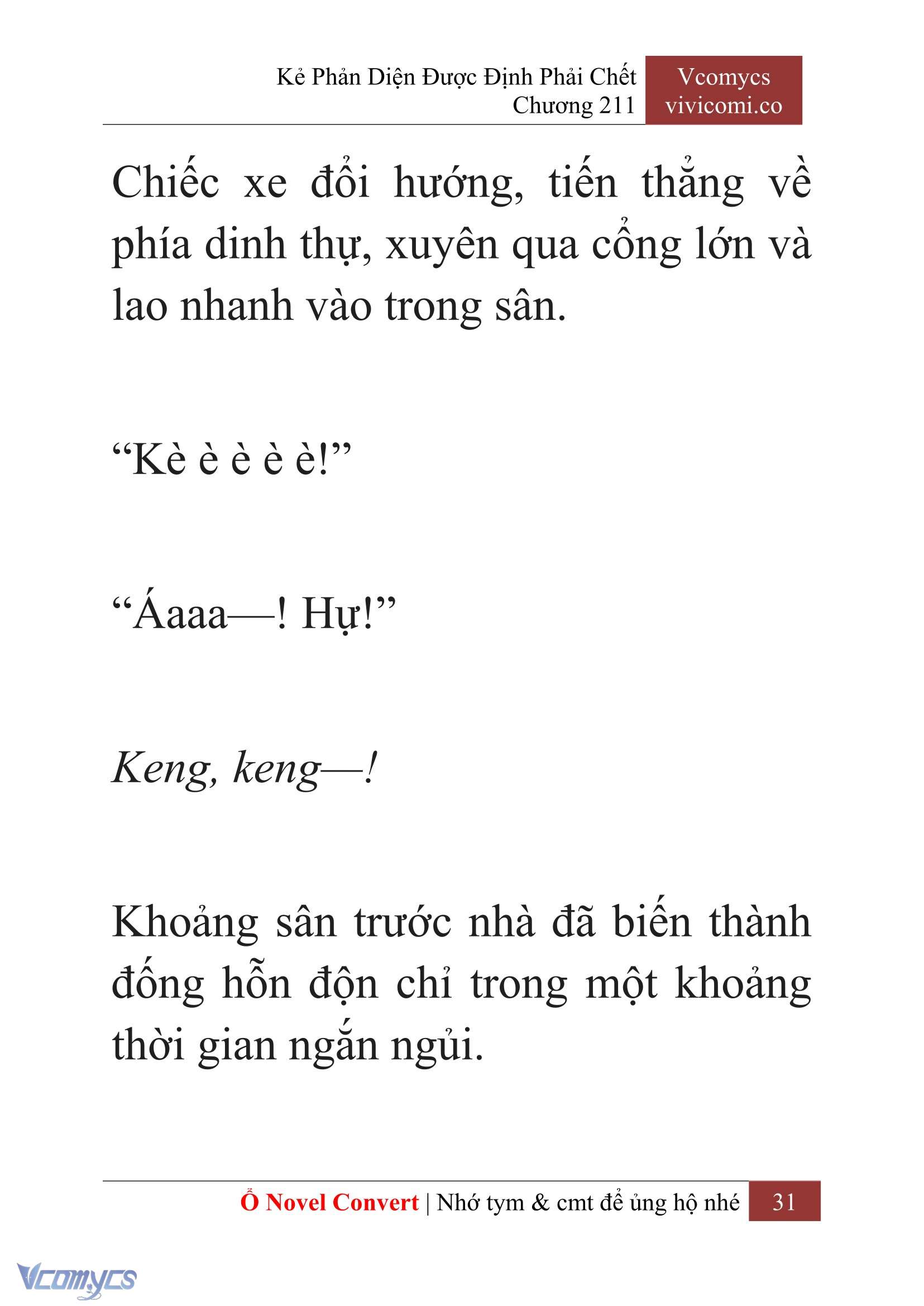 [Novel] Kẻ Phản Diện Được Định Phải Chết Chap 211 - Trang 2