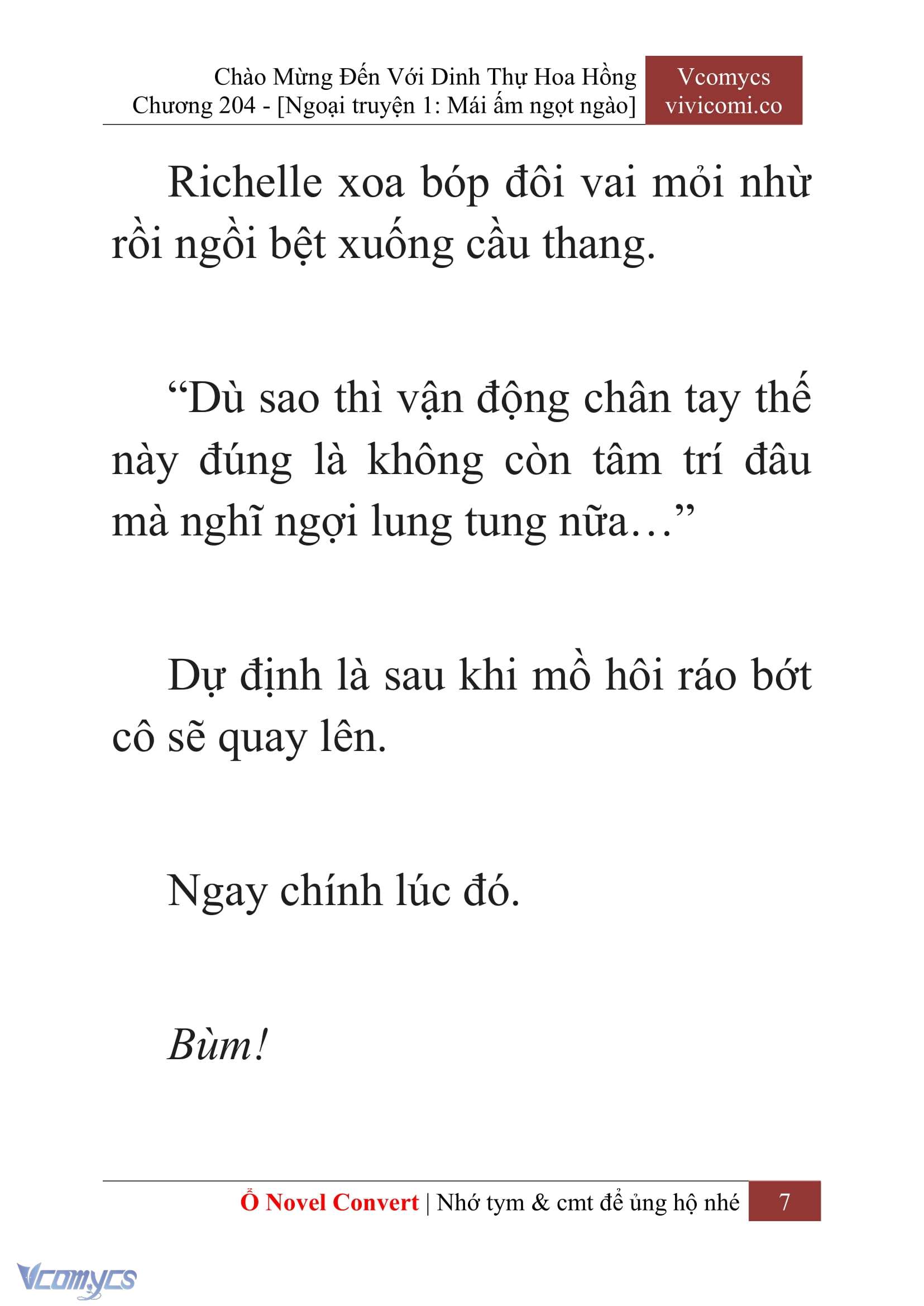 [Novel] Chào Mừng Đến Với Dinh Thự Hoa Hồng Chap 204 - Trang 2