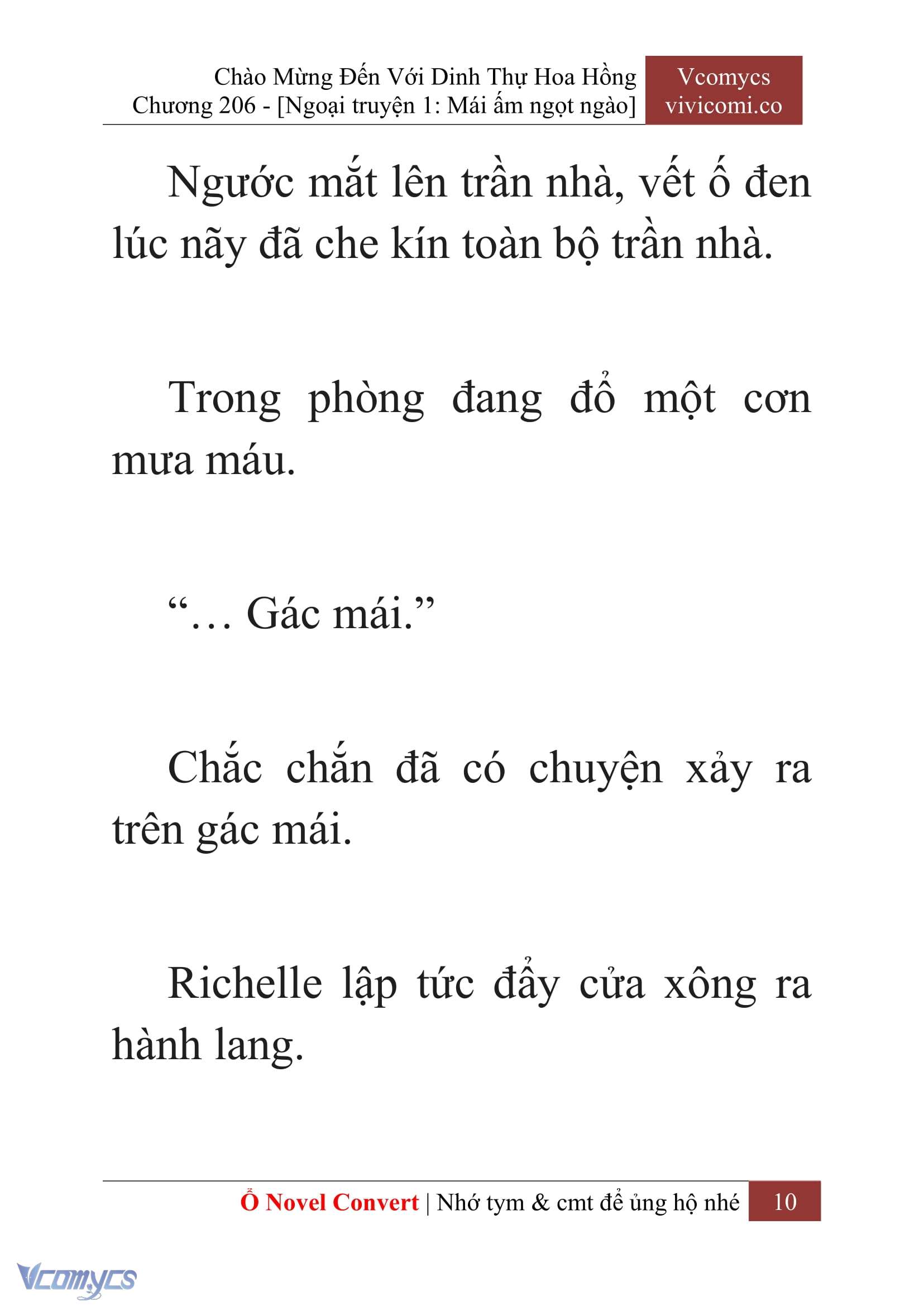 [Novel] Chào Mừng Đến Với Dinh Thự Hoa Hồng Chap 206 - Trang 2