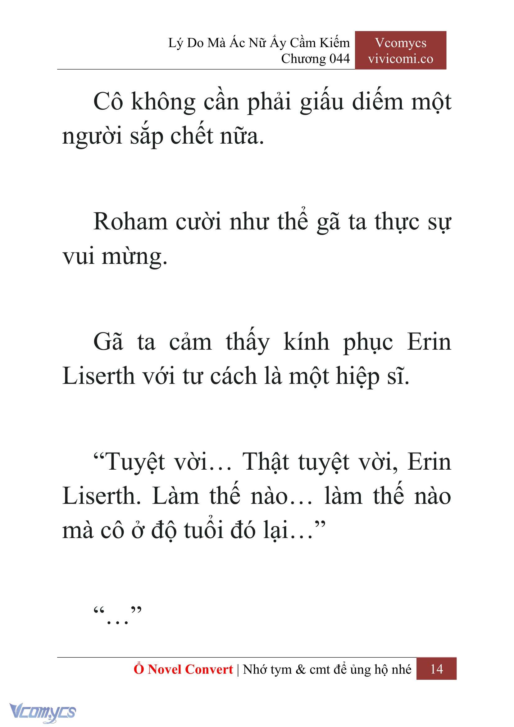 [Novel] Lý Do Mà Ác Nữ Ấy Cầm Kiếm Chap 44 - Trang 2