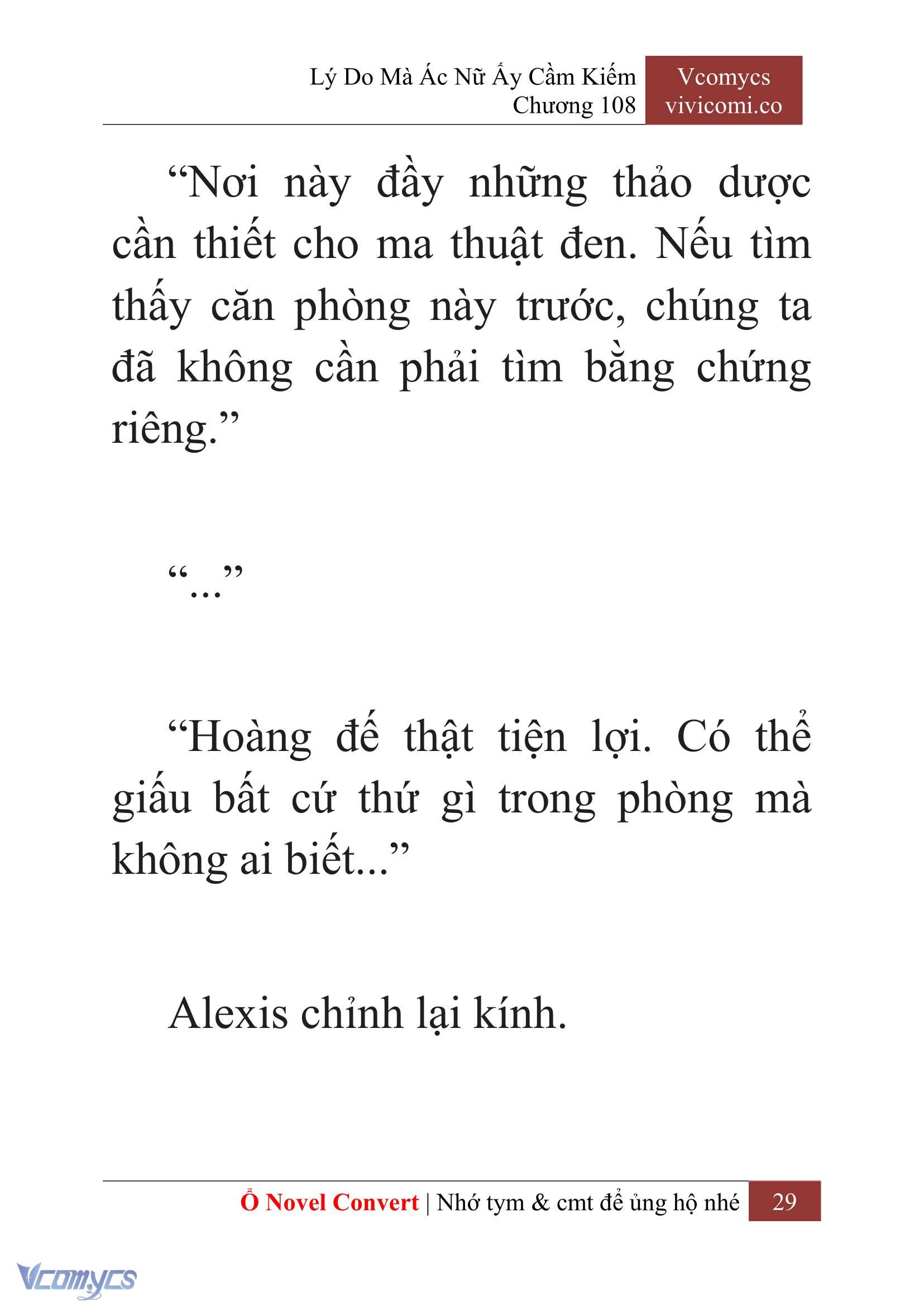 [Novel] Lý Do Mà Ác Nữ Ấy Cầm Kiếm Chap 108 - Trang 2