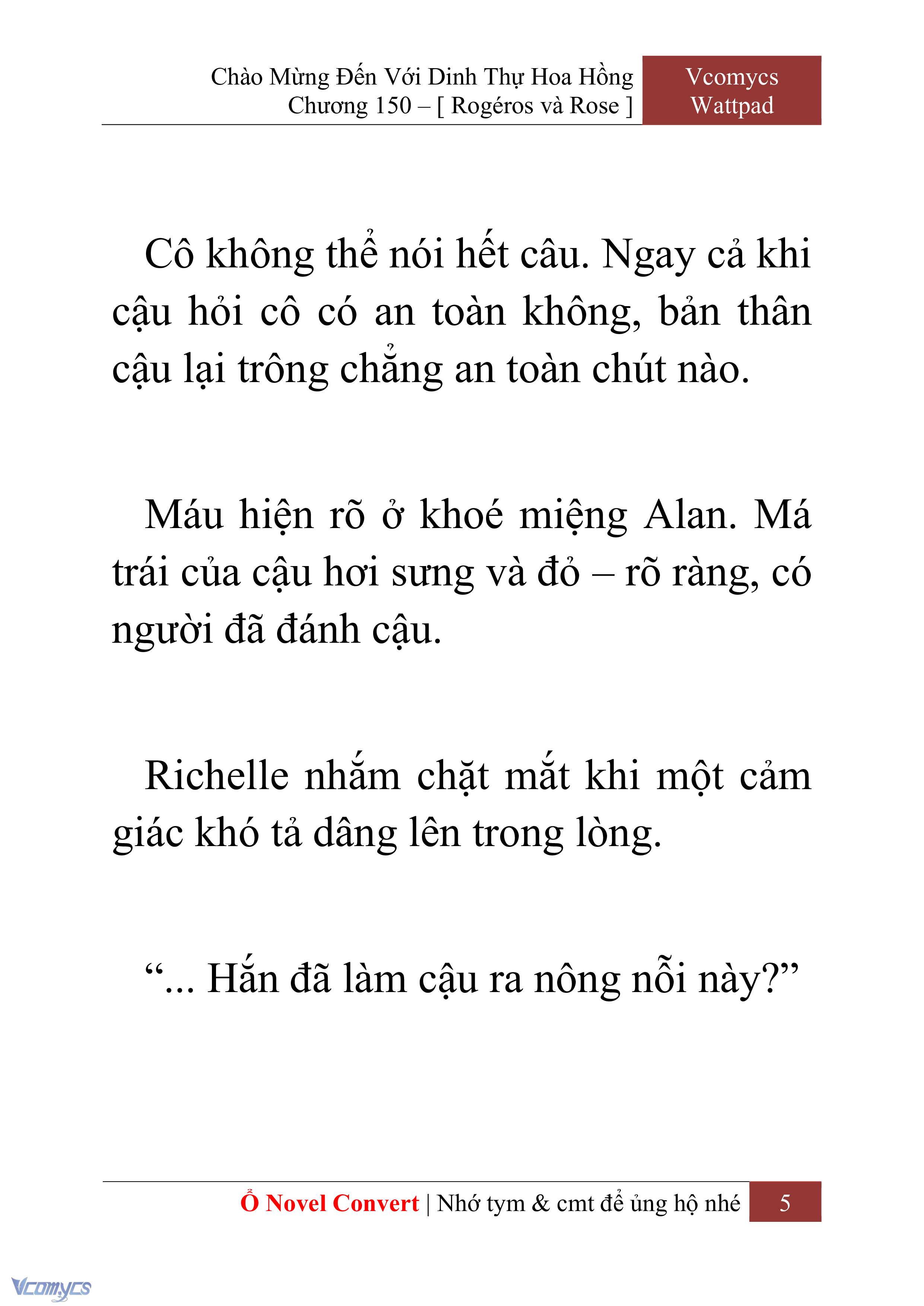 [Novel] Chào Mừng Đến Với Dinh Thự Hoa Hồng Chap 150 - Trang 2