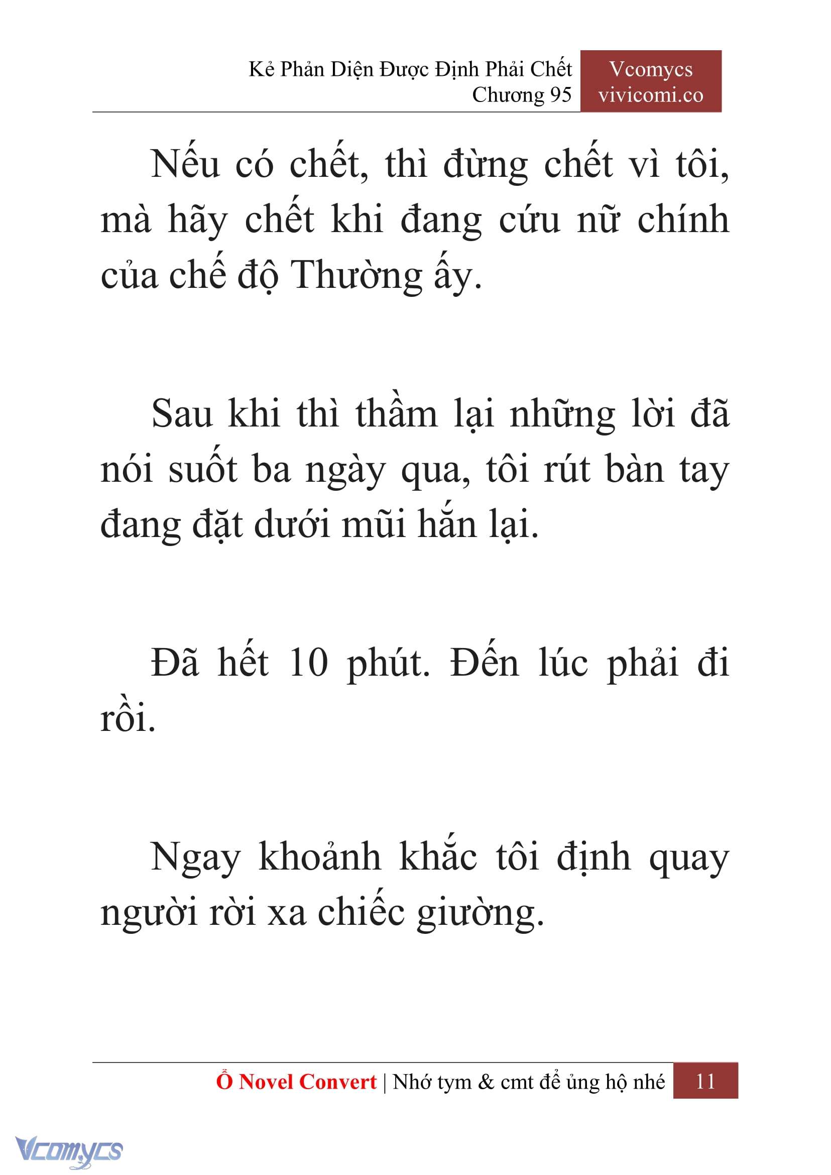 [Novel] Kẻ Phản Diện Được Định Phải Chết Chap 95 - Trang 2