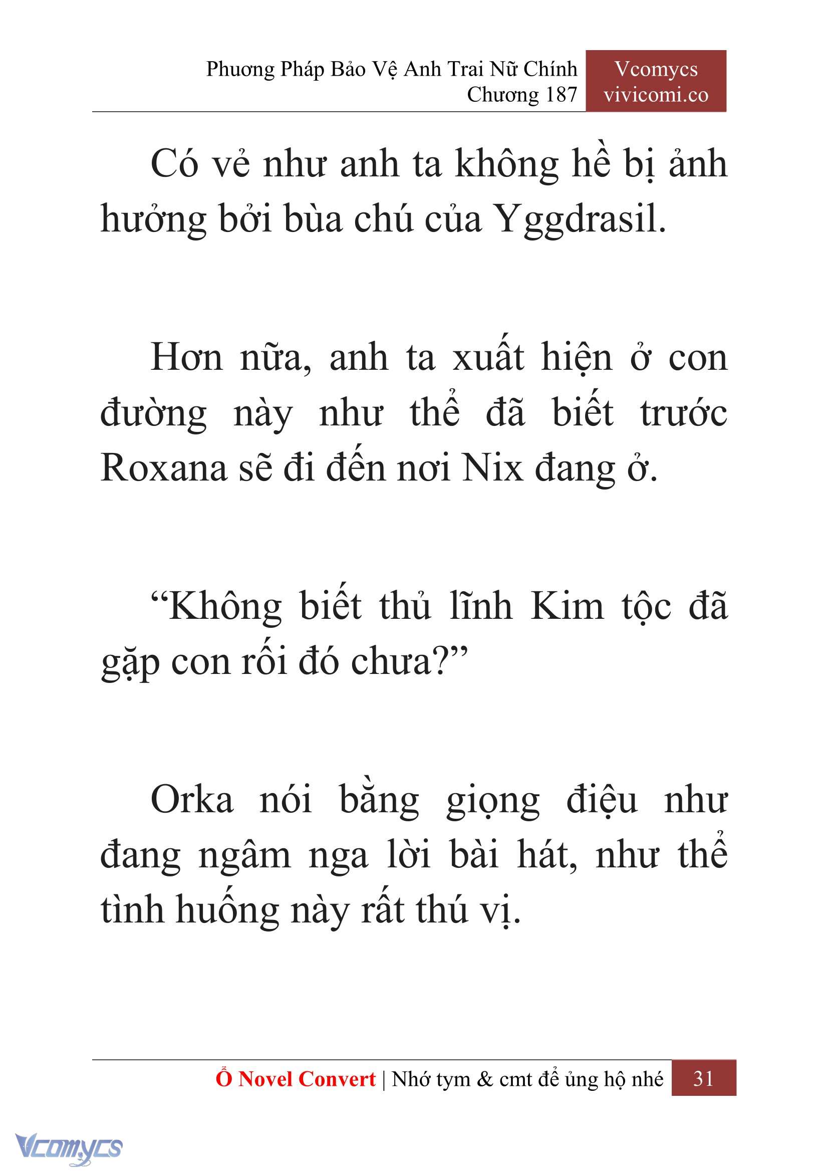 [Novel] Phương Pháp Bảo Vệ Anh Trai Nữ Chính Chap 187 - Trang 2