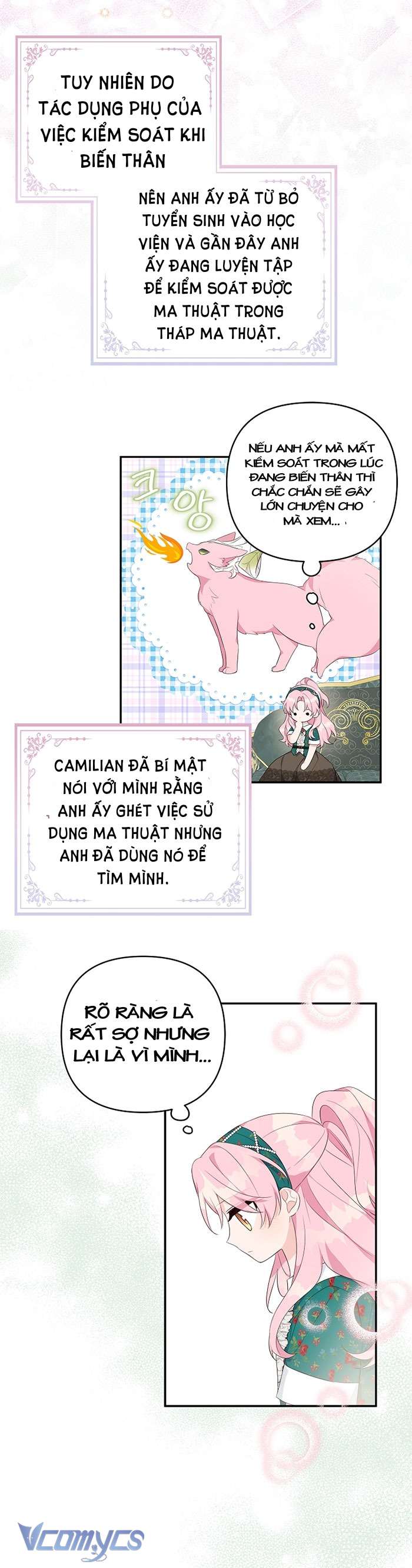 Tôi đã trở thành con gái út của công tước phản diện Chapter 32 - Trang 3