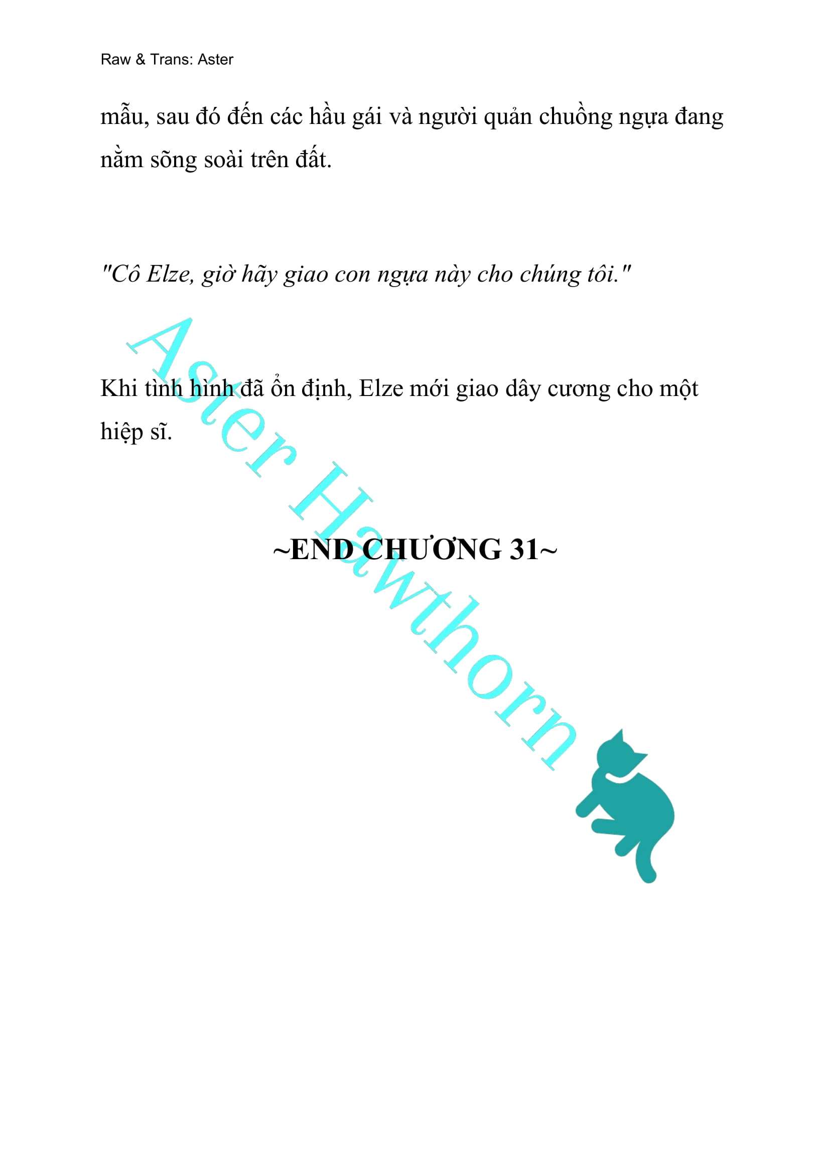 [NOVEL] Anh Hùng Khao Khát Sự Sa Ngã Của Thánh Nữ Chap 31 - Trang 2