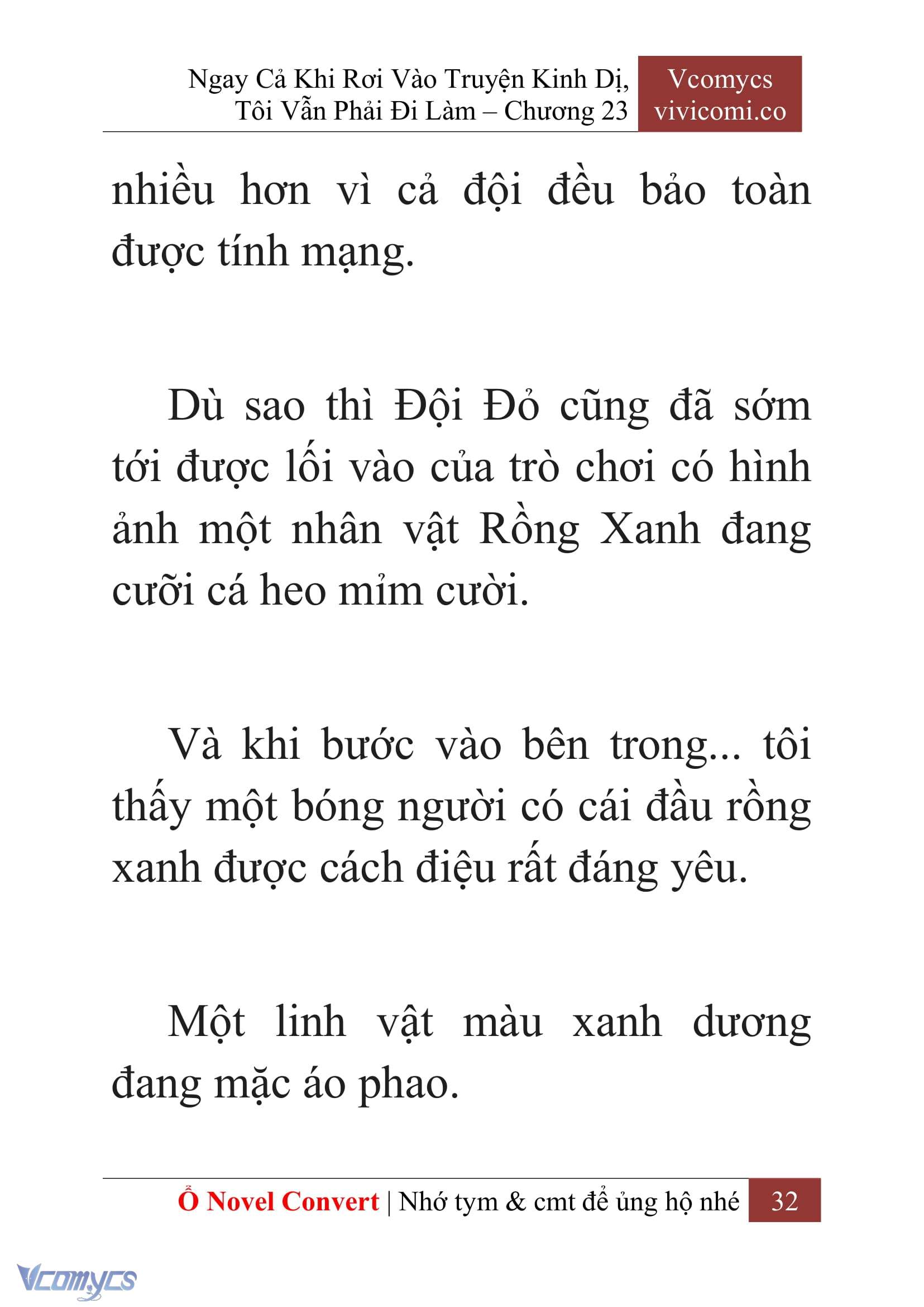 [Novel] Ngay Cả Khi Rơi Vào Truyện Kinh Dị, Tôi Vẫn Phải Đi Làm Chap 23 - Trang 2