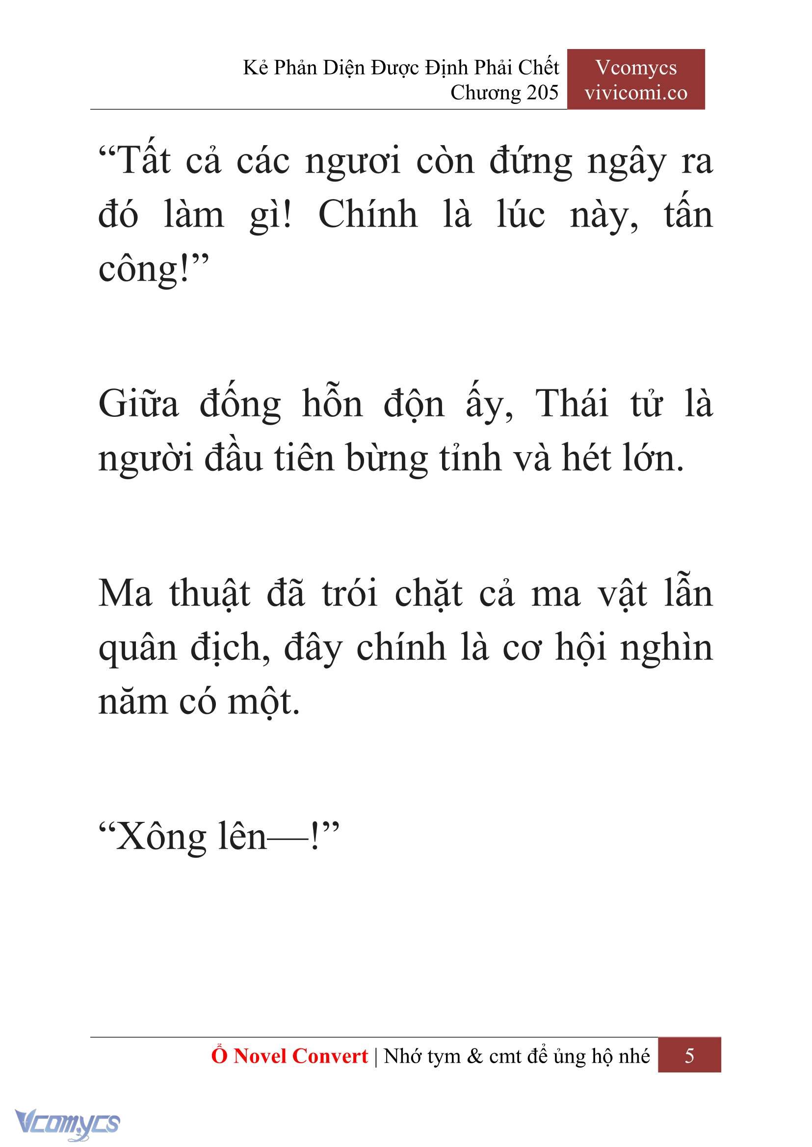 [Novel] Kẻ Phản Diện Được Định Phải Chết Chap 205 - Trang 2