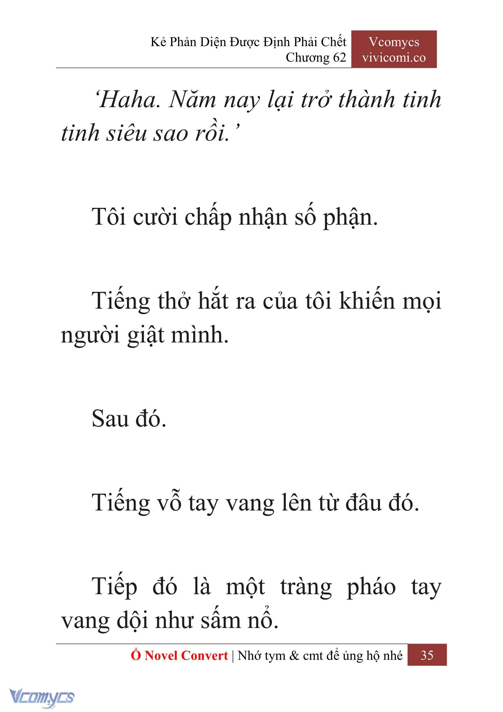 [Novel] Kẻ Phản Diện Được Định Phải Chết Chap 62 - Trang 2
