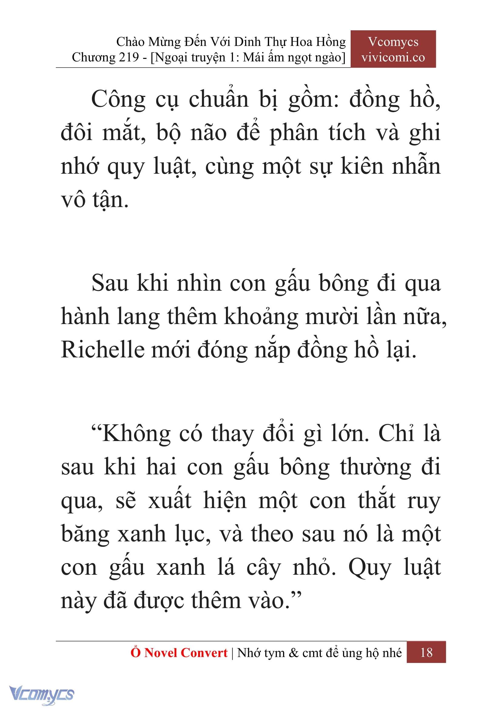 [Novel] Chào Mừng Đến Với Dinh Thự Hoa Hồng Chap 219 - Trang 2