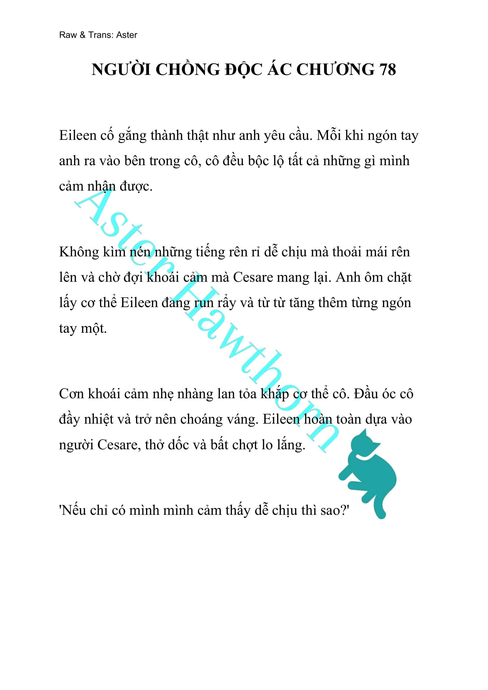 [NOVEL] Người Chồng Độc Ác Chap 78 - Trang 2