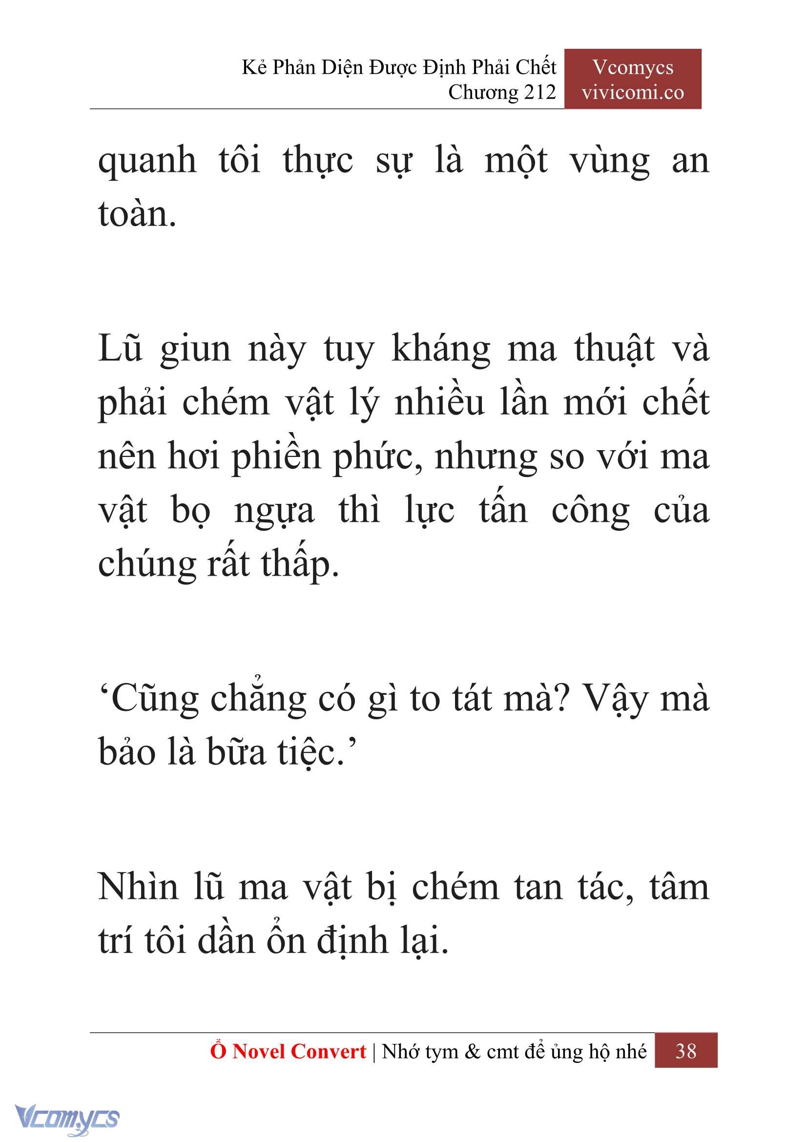 [Novel] Kẻ Phản Diện Được Định Phải Chết Chap 212 - Trang 2