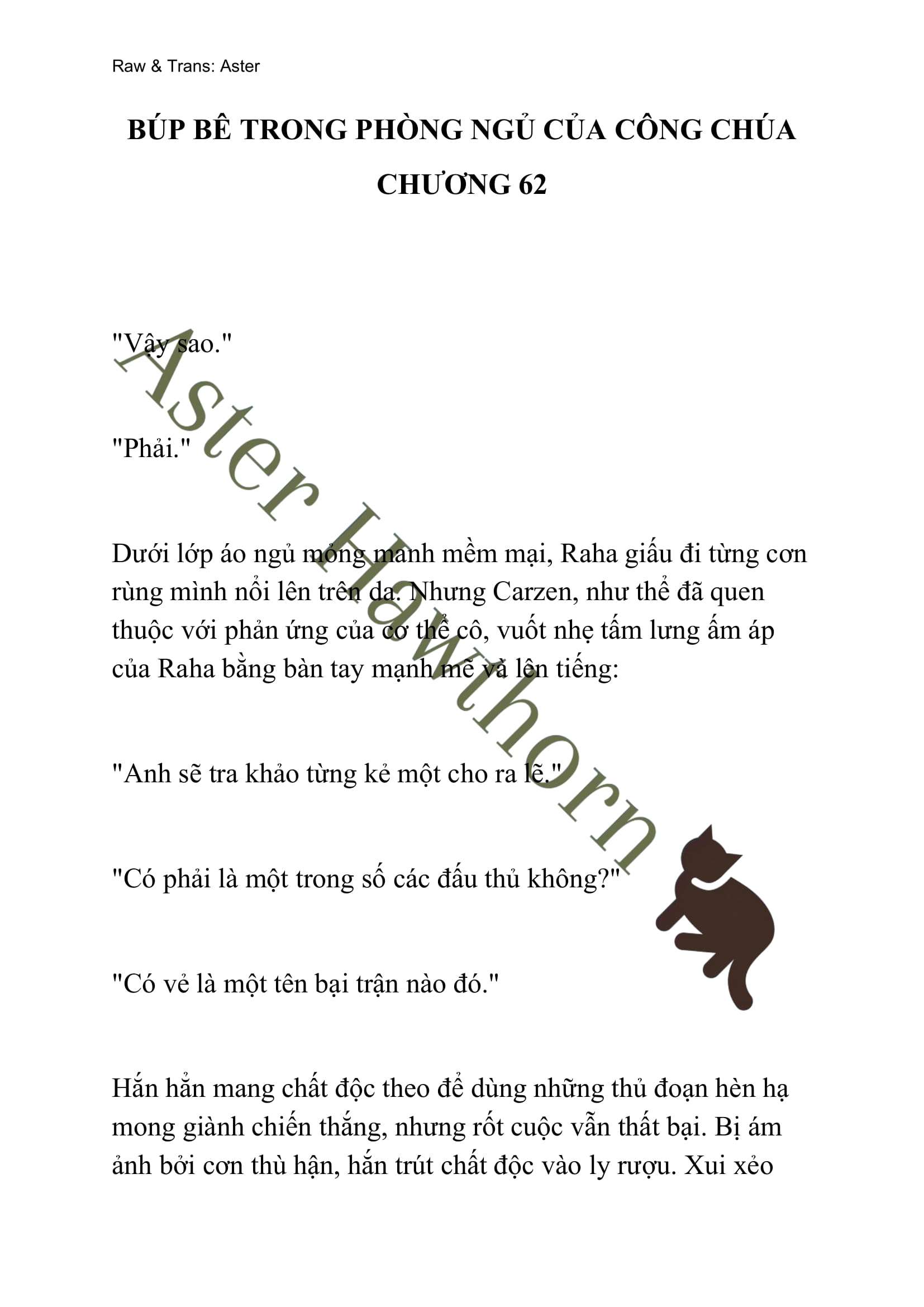 [NOVEL] Búp Bê Trong Phòng Ngủ Của Công Chúa Chap 62 - Trang 2