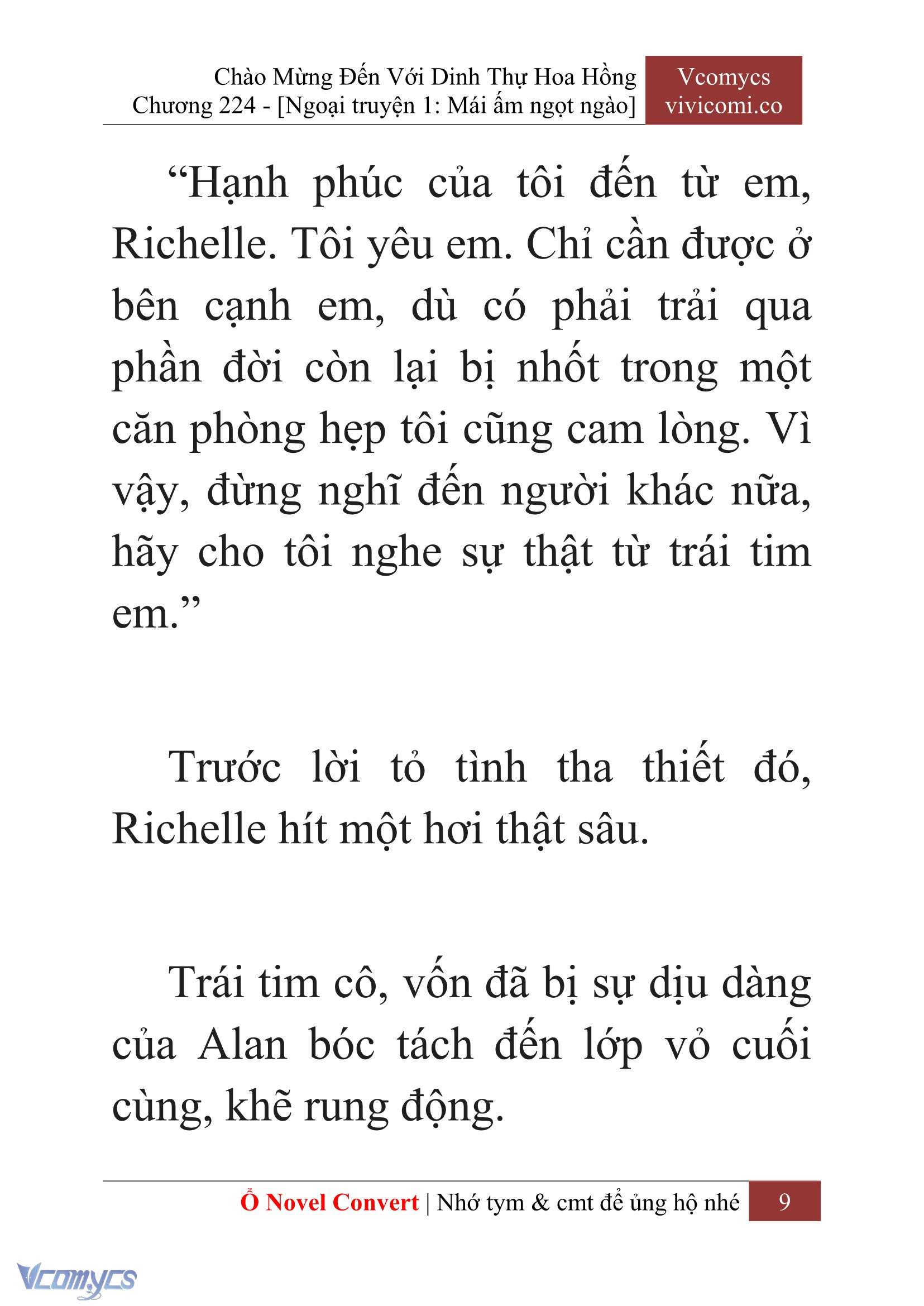 [Novel] Chào Mừng Đến Với Dinh Thự Hoa Hồng Chap 224 - Trang 2