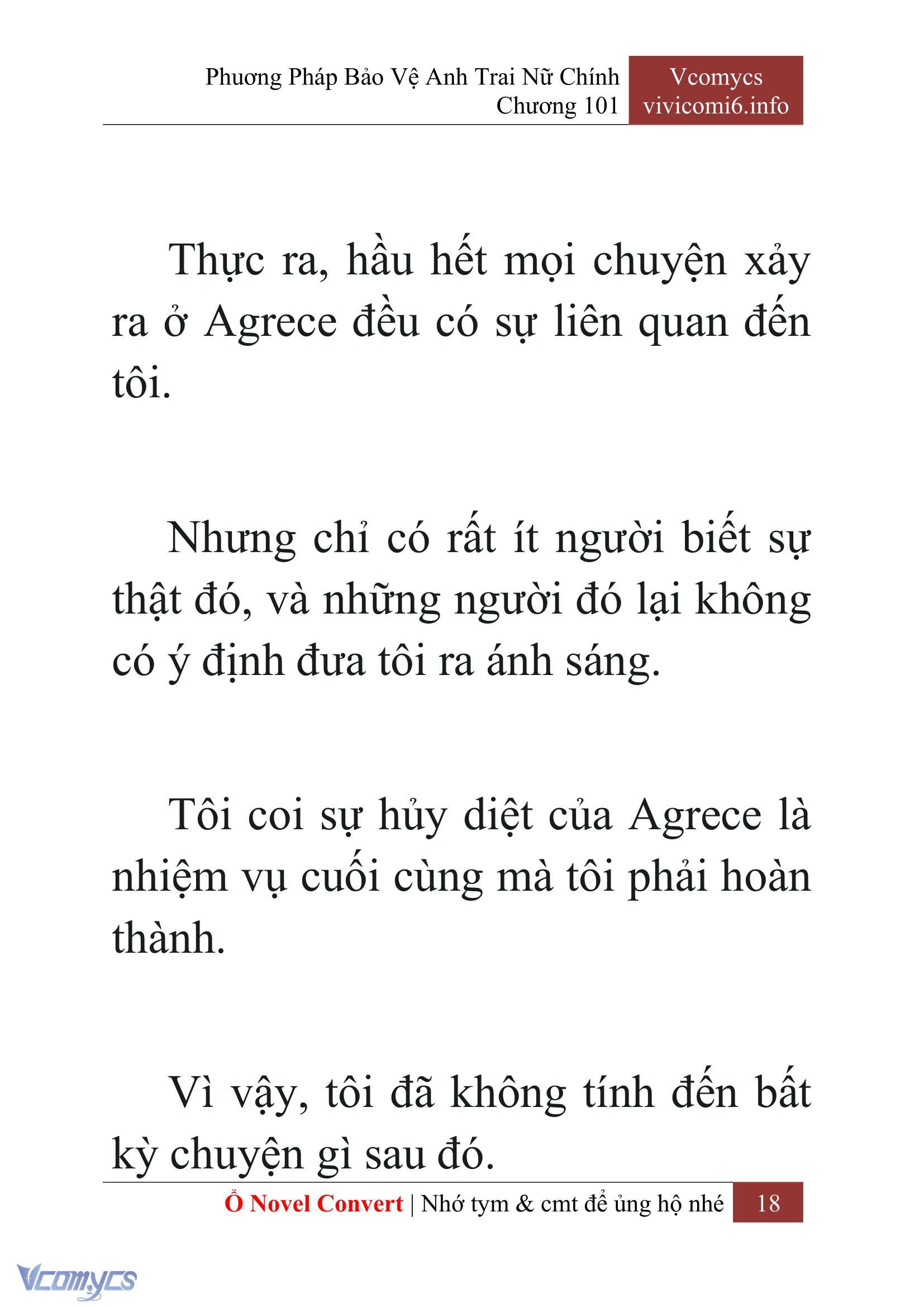 [Novel] Phương Pháp Bảo Vệ Anh Trai Nữ Chính Chap 101 - Trang 2