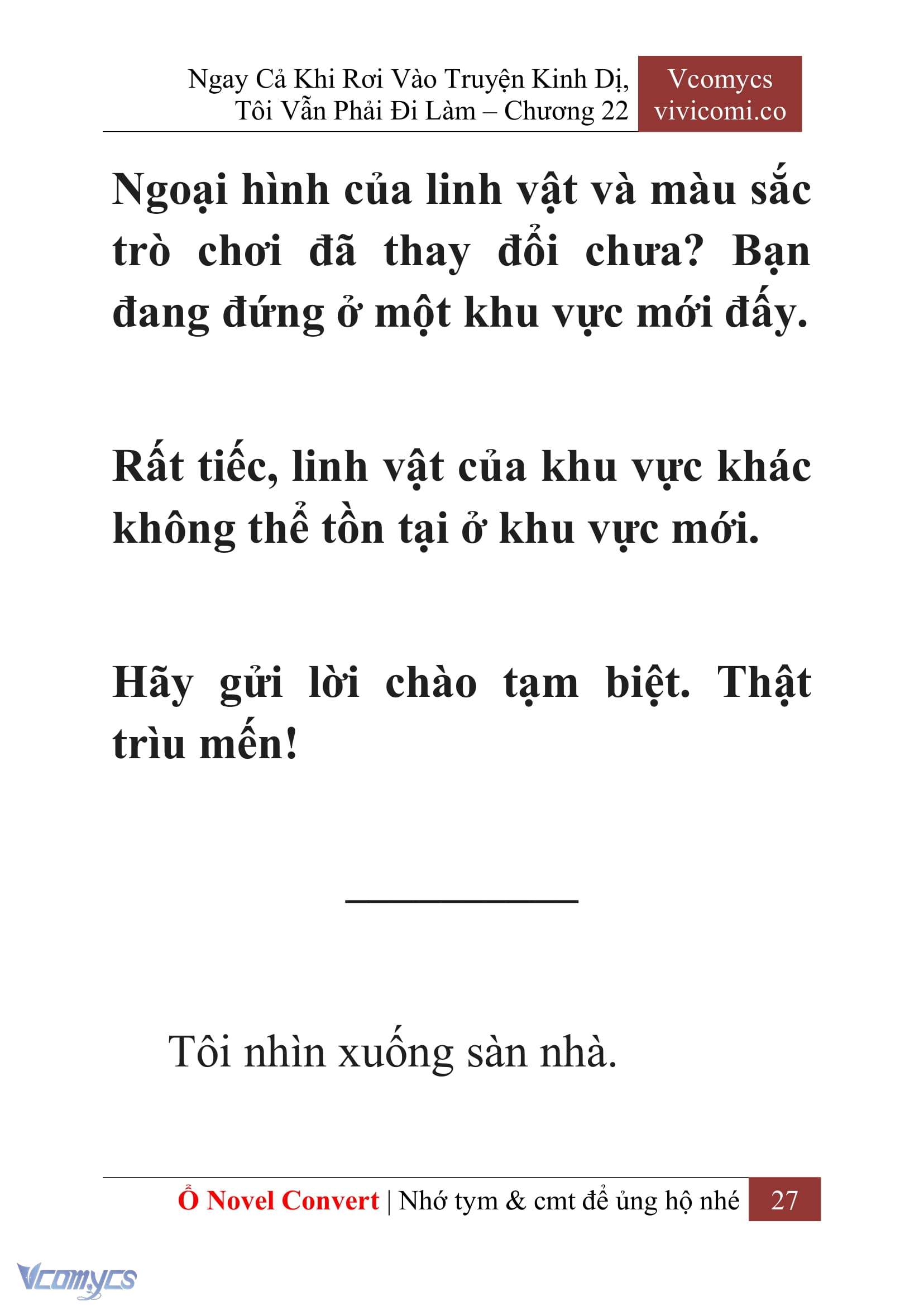 [Novel] Ngay Cả Khi Rơi Vào Truyện Kinh Dị, Tôi Vẫn Phải Đi Làm Chap 22 - Trang 2