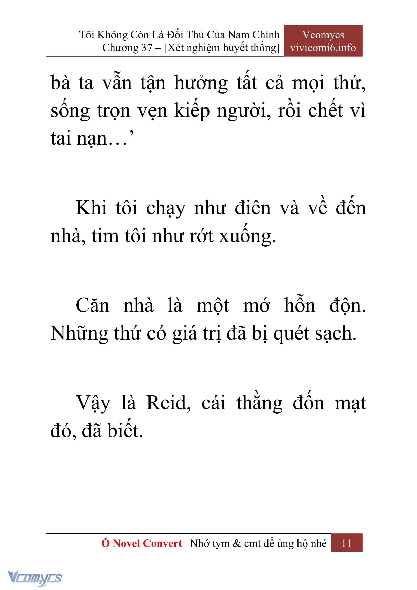 [Novel] Tôi Không Còn Là Đối Thủ Của Nam Chính Chap 37 - Trang 2