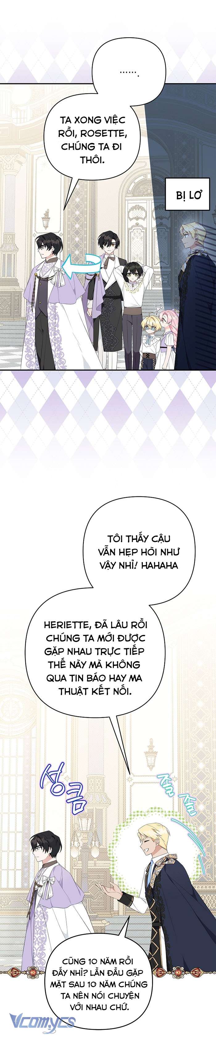 Tôi đã trở thành con gái út của công tước phản diện Chapter 35 - Trang 3