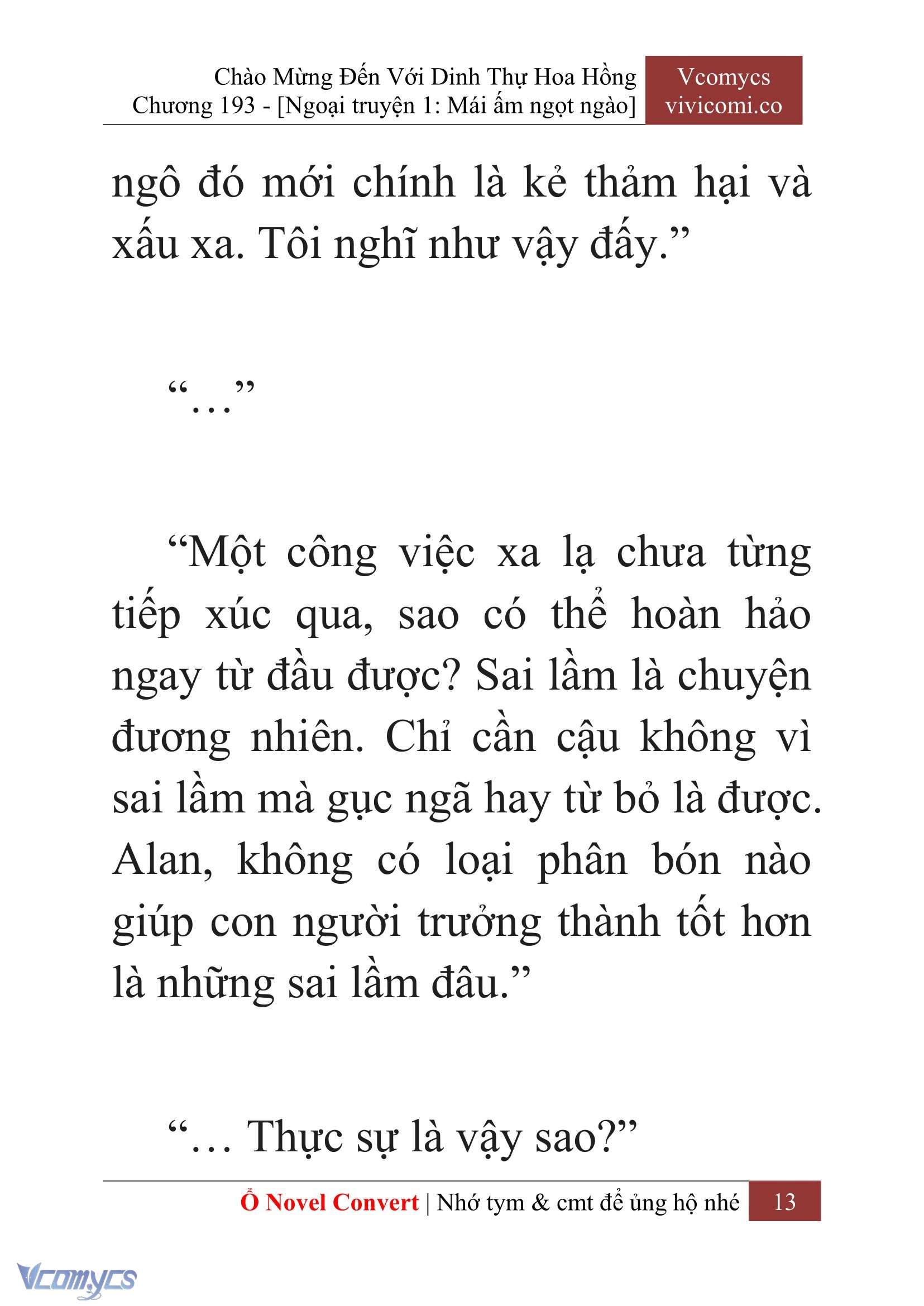 [Novel] Chào Mừng Đến Với Dinh Thự Hoa Hồng Chap 193 - Trang 2