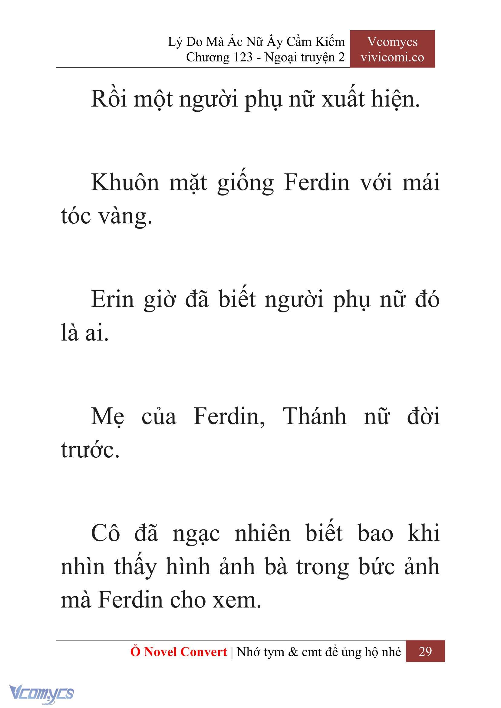 [Novel] Lý Do Mà Ác Nữ Ấy Cầm Kiếm Chap 123 - Trang 2