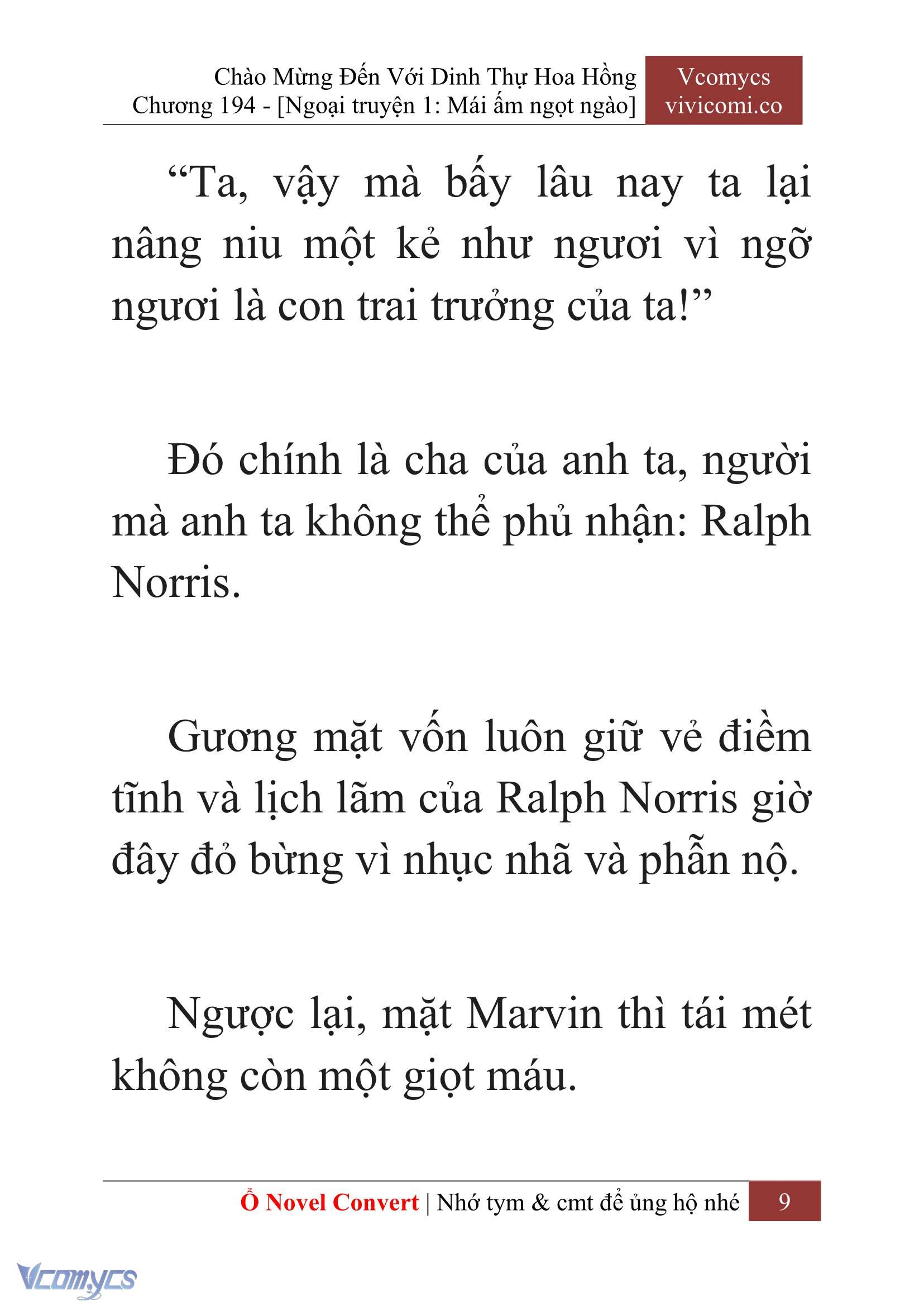 [Novel] Chào Mừng Đến Với Dinh Thự Hoa Hồng Chap 194 - Trang 2