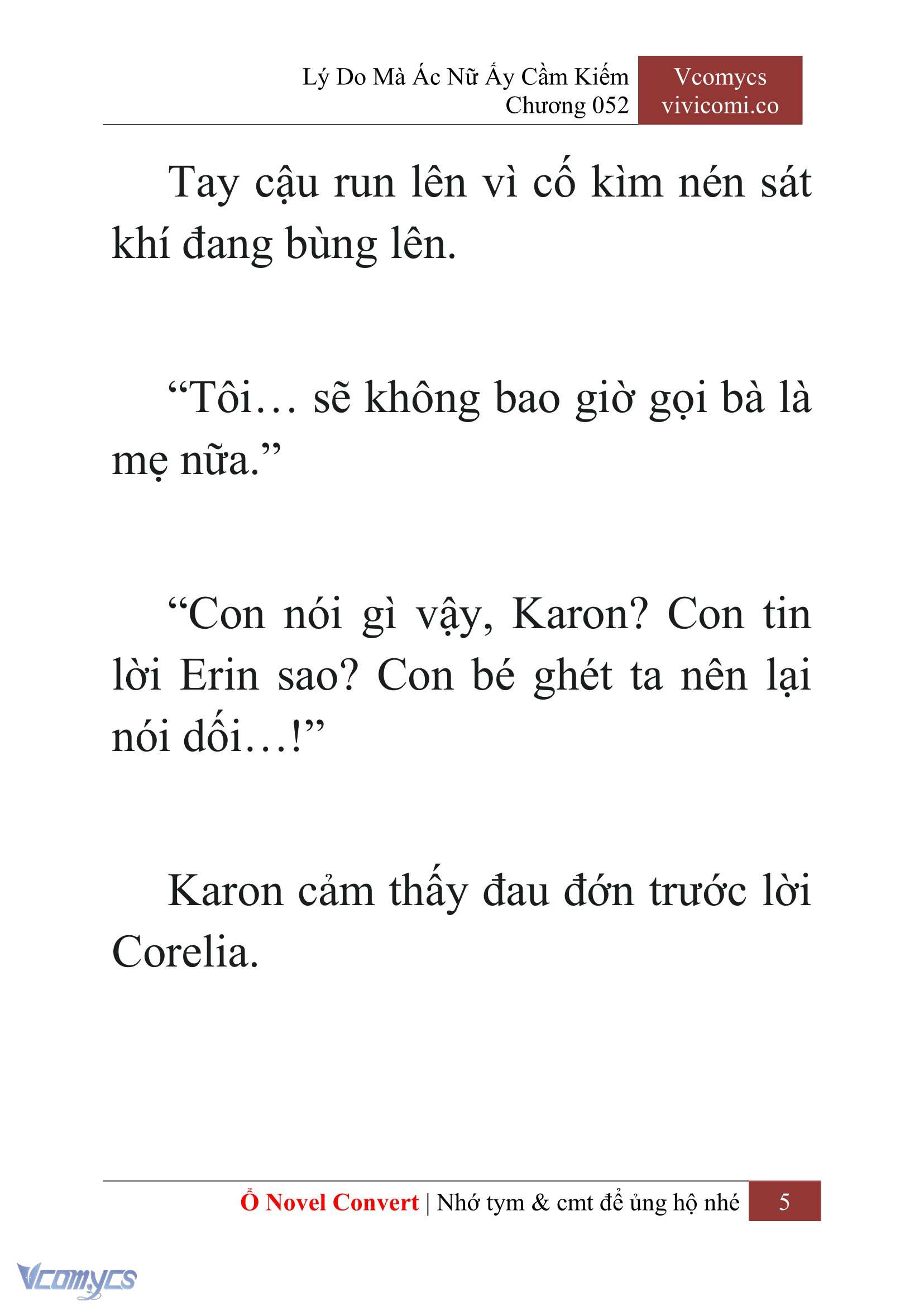 [Novel] Lý Do Mà Ác Nữ Ấy Cầm Kiếm Chap 52 - Trang 2