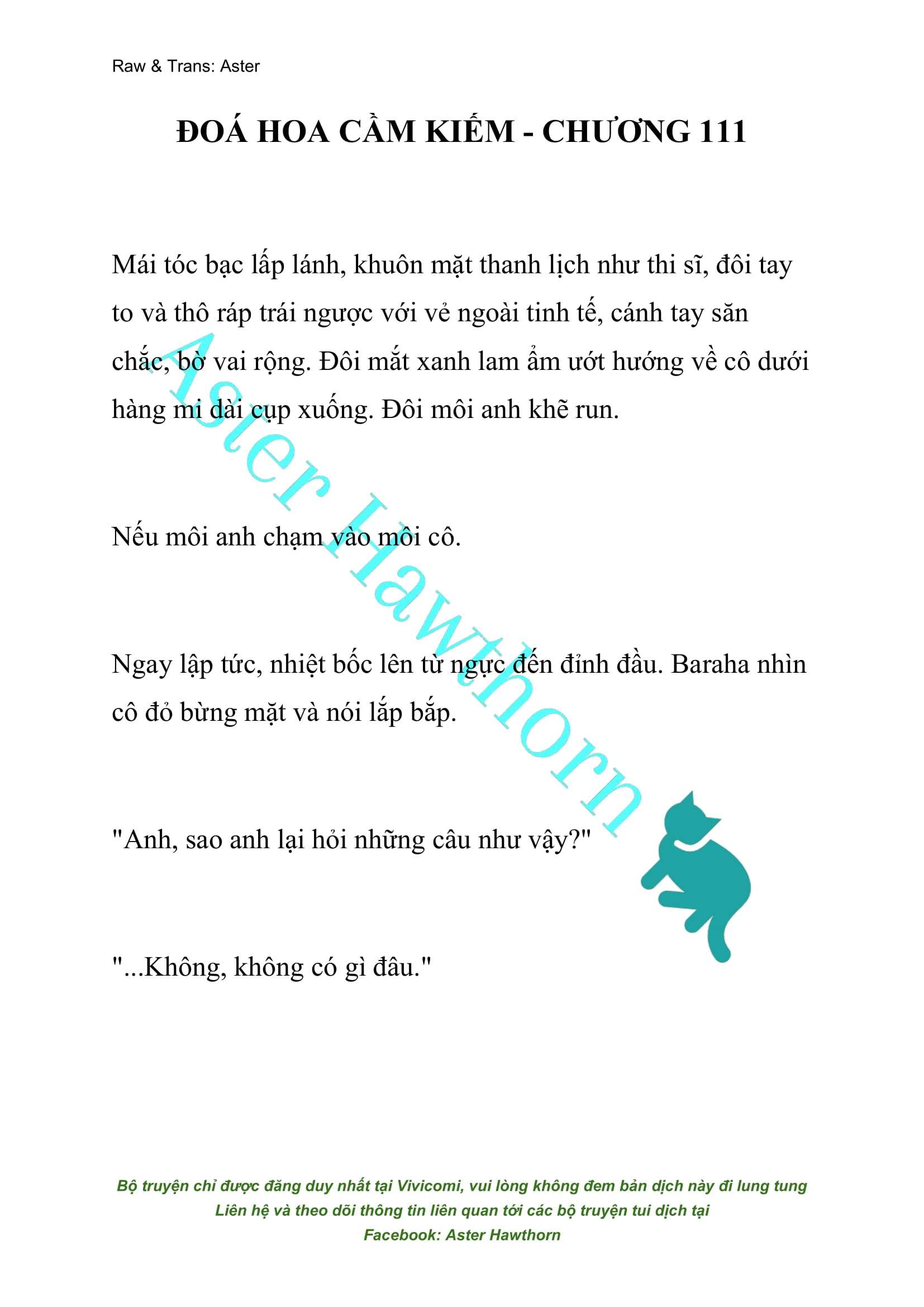 [NOVEL] Đóa Hoa Cầm Kiếm Chap 111 - Next Chap 112