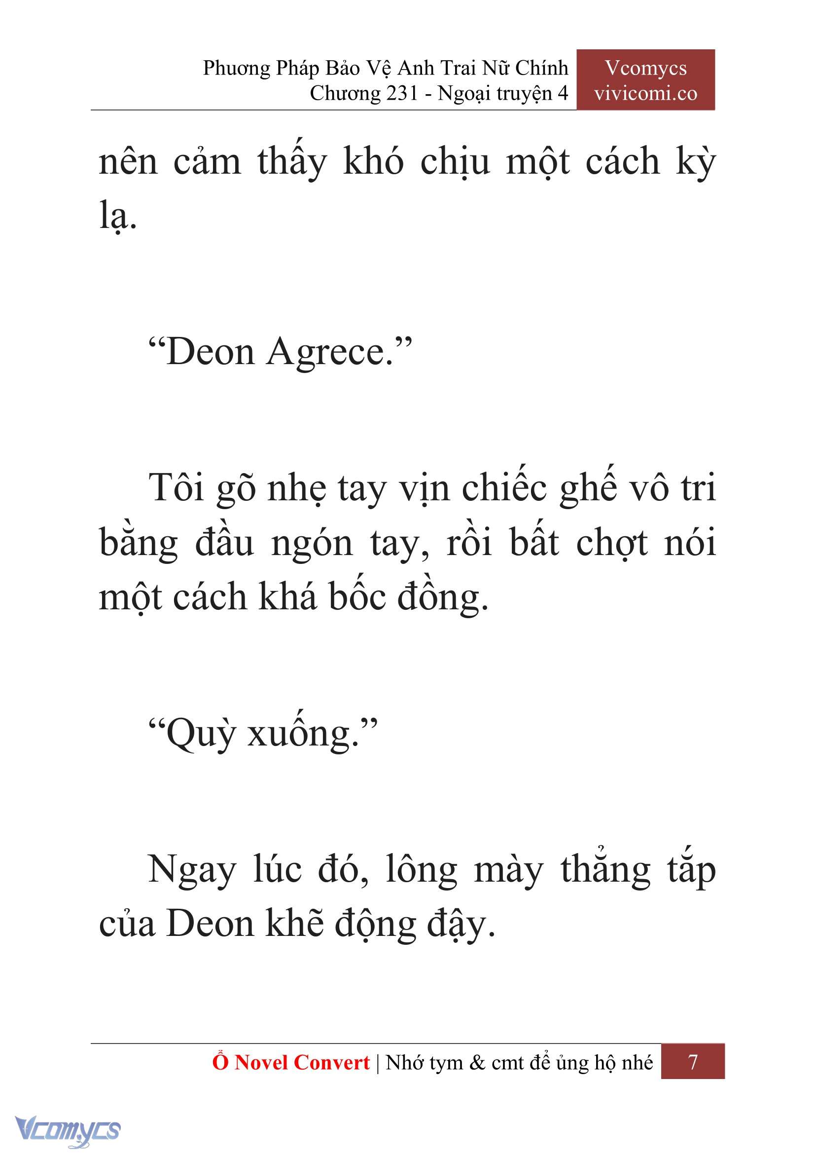 [Novel] Phương Pháp Bảo Vệ Anh Trai Nữ Chính Chap 231 - Trang 2