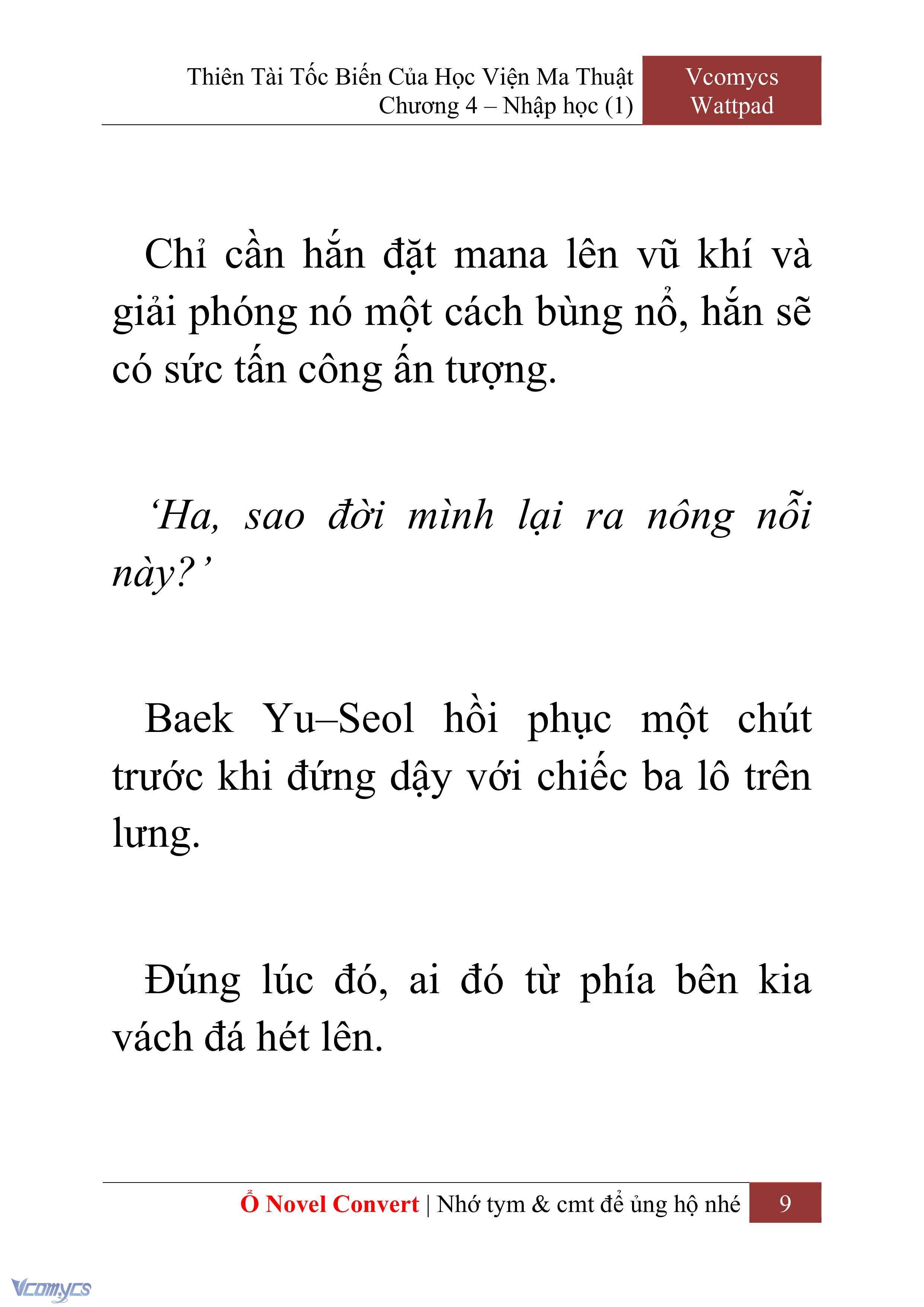 [Novel] Thiên Tài Tốc Biến Của Học Viện Ma Thuật Chap 4 - Trang 2