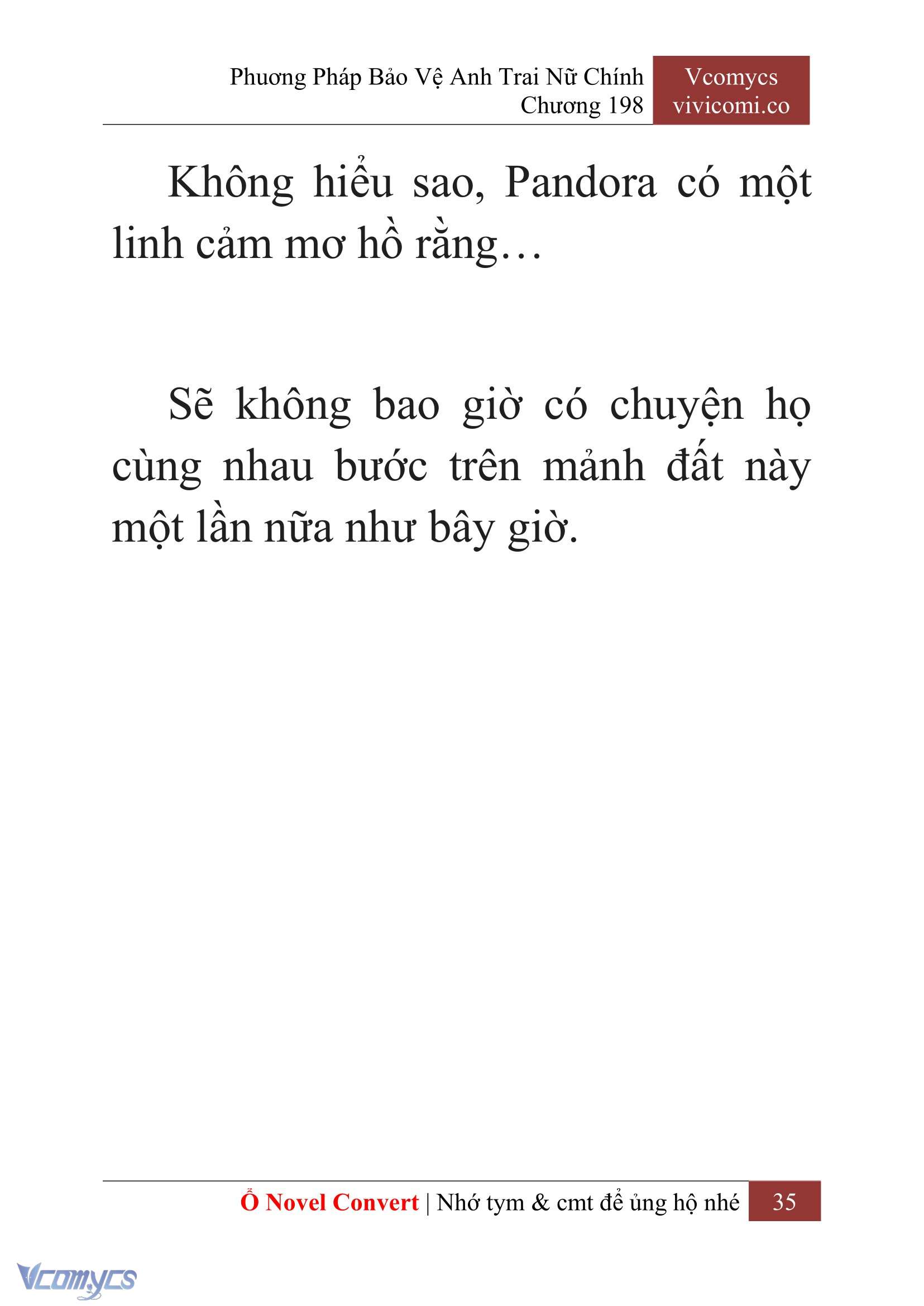 [Novel] Phương Pháp Bảo Vệ Anh Trai Nữ Chính Chap 198 - Trang 2