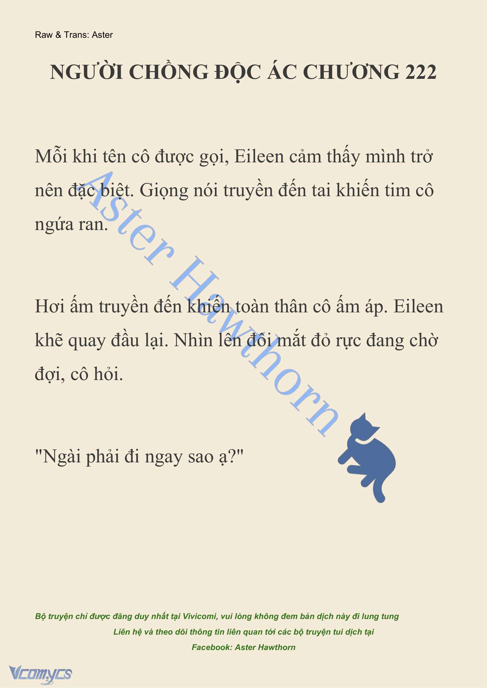 [NOVEL] Người Chồng Độc Ác Chap 222 - Trang 2
