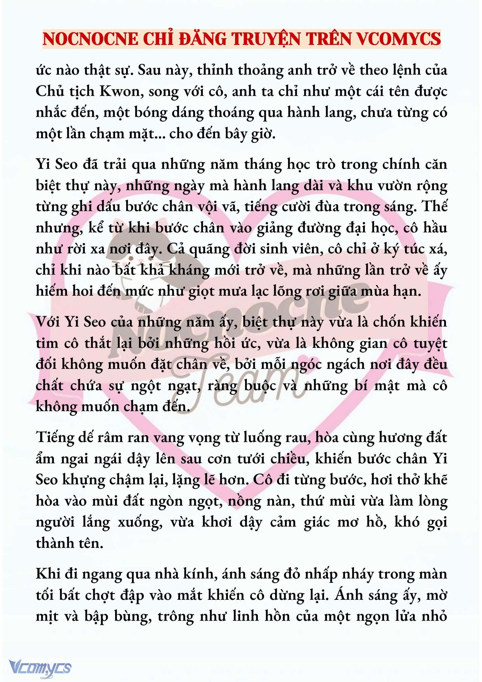 [NOVEL] NGỌN ĐÈN BIỆT VIỆN KHÔNG BAO GIỜ TẮT Chap 3 - Trang 2