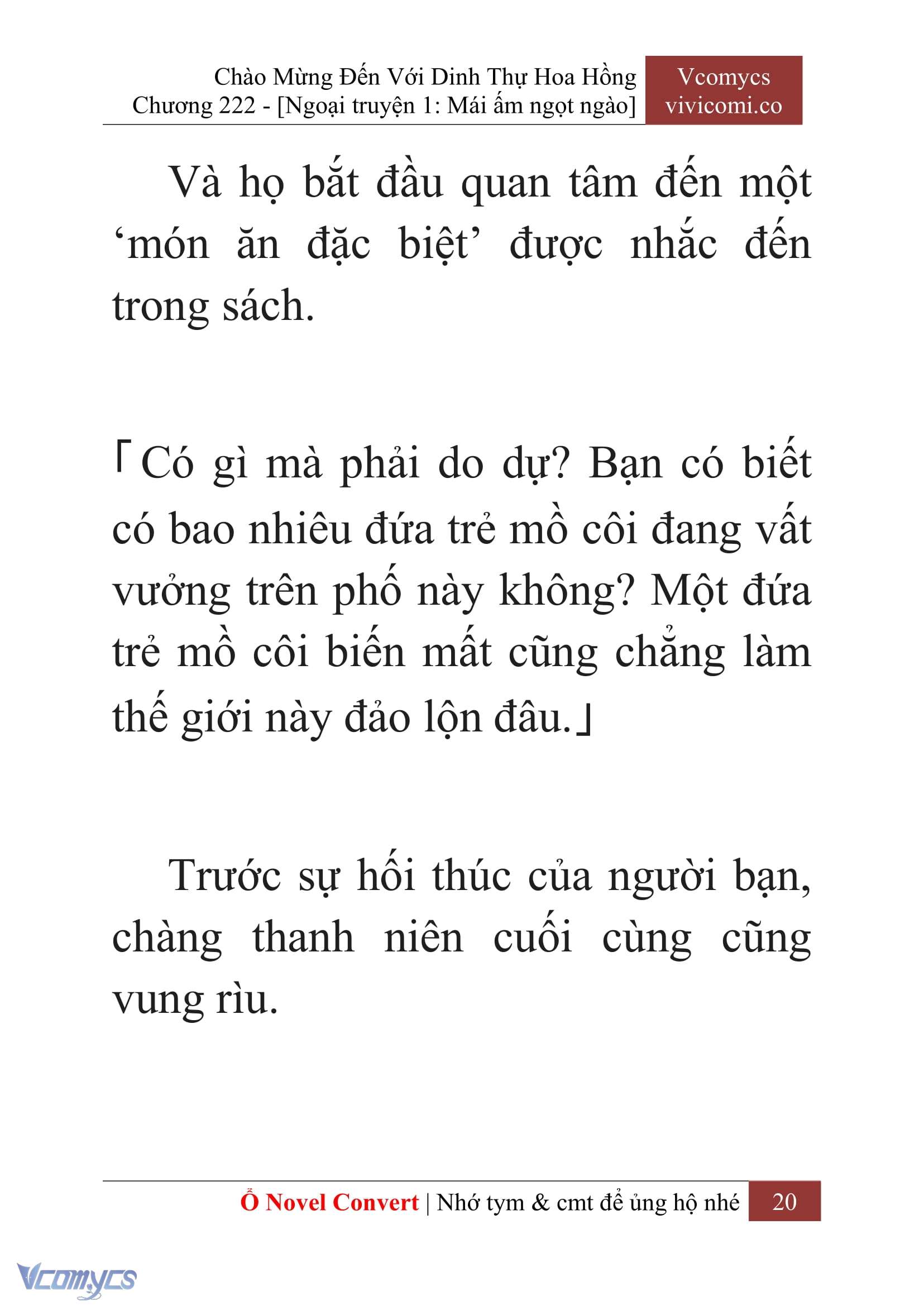 [Novel] Chào Mừng Đến Với Dinh Thự Hoa Hồng Chap 222 - Trang 2
