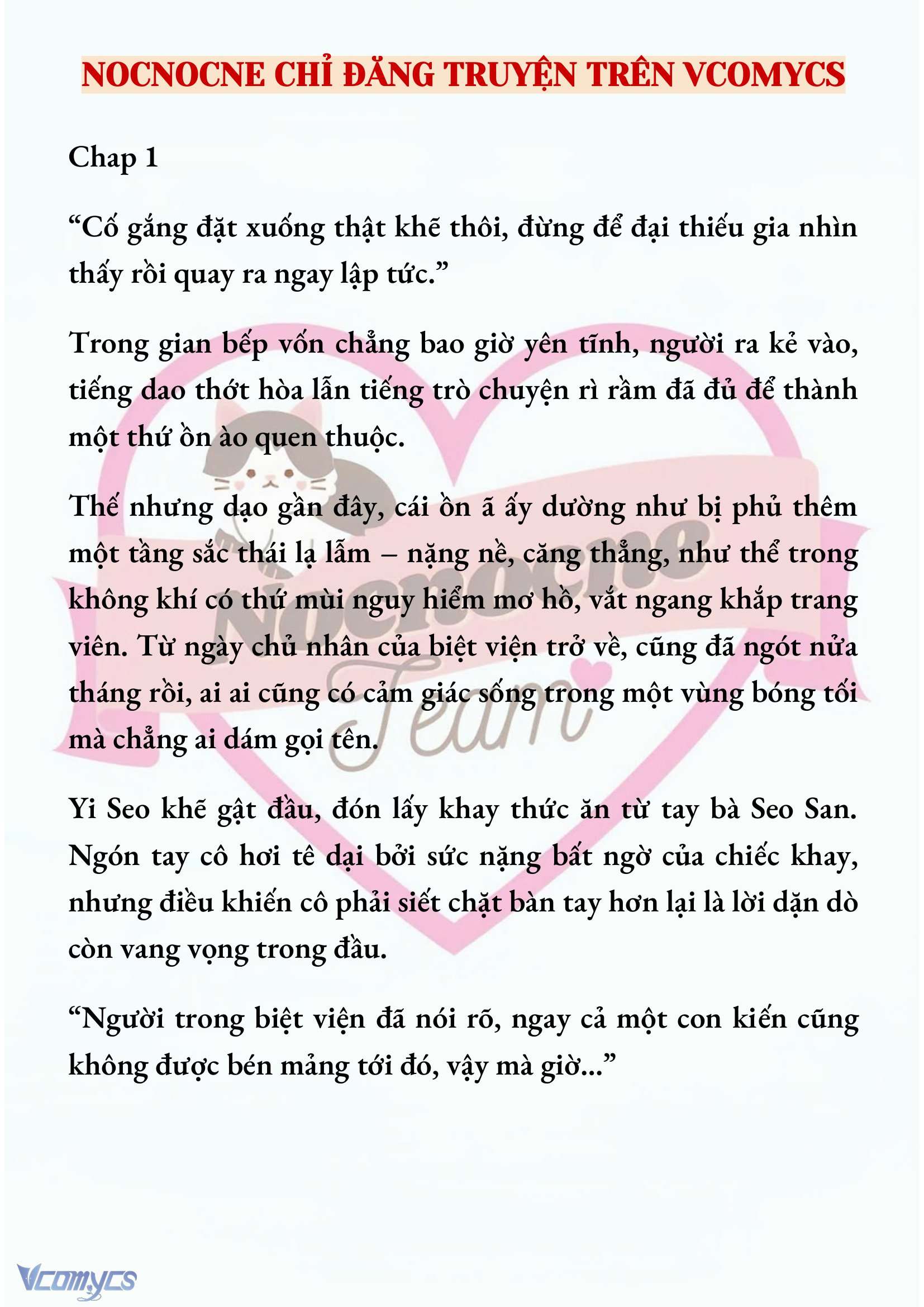 [NOVEL] NGỌN ĐÈN BIỆT VIỆN KHÔNG BAO GIỜ TẮT Chap 1 - Trang 2