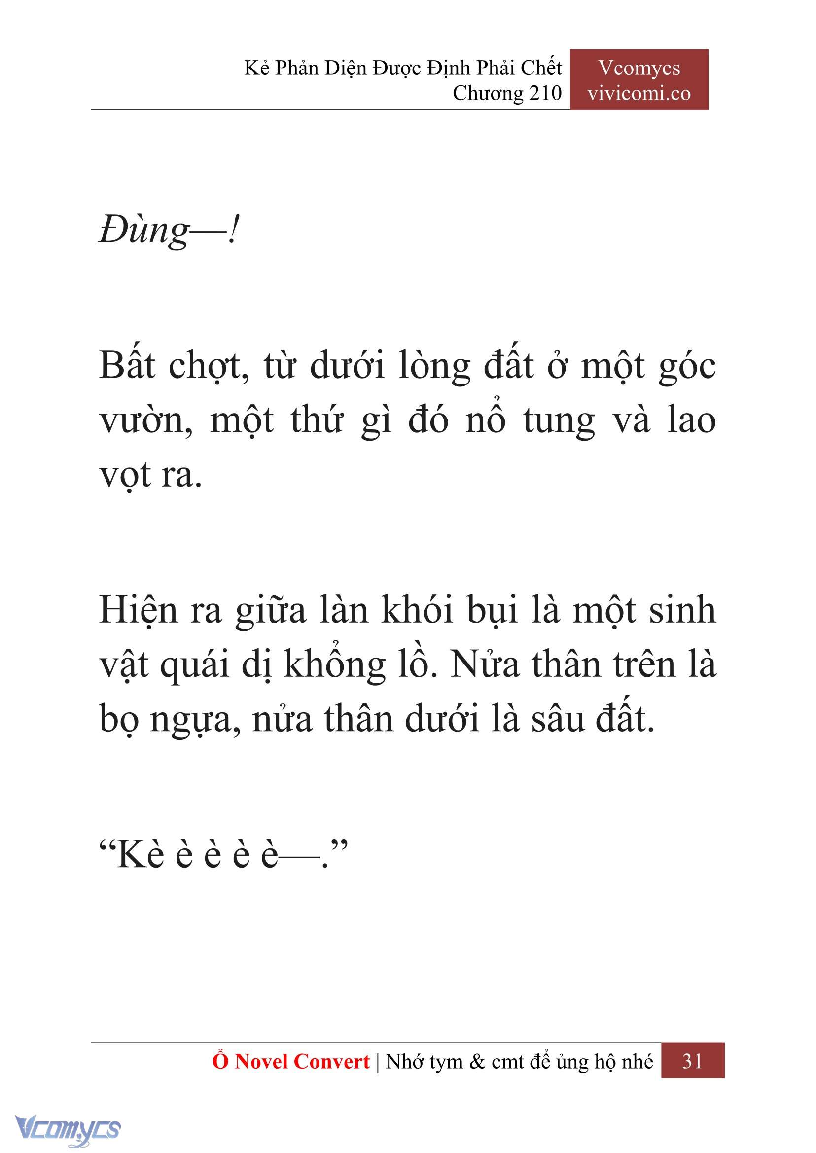 [Novel] Kẻ Phản Diện Được Định Phải Chết Chap 210 - Trang 2