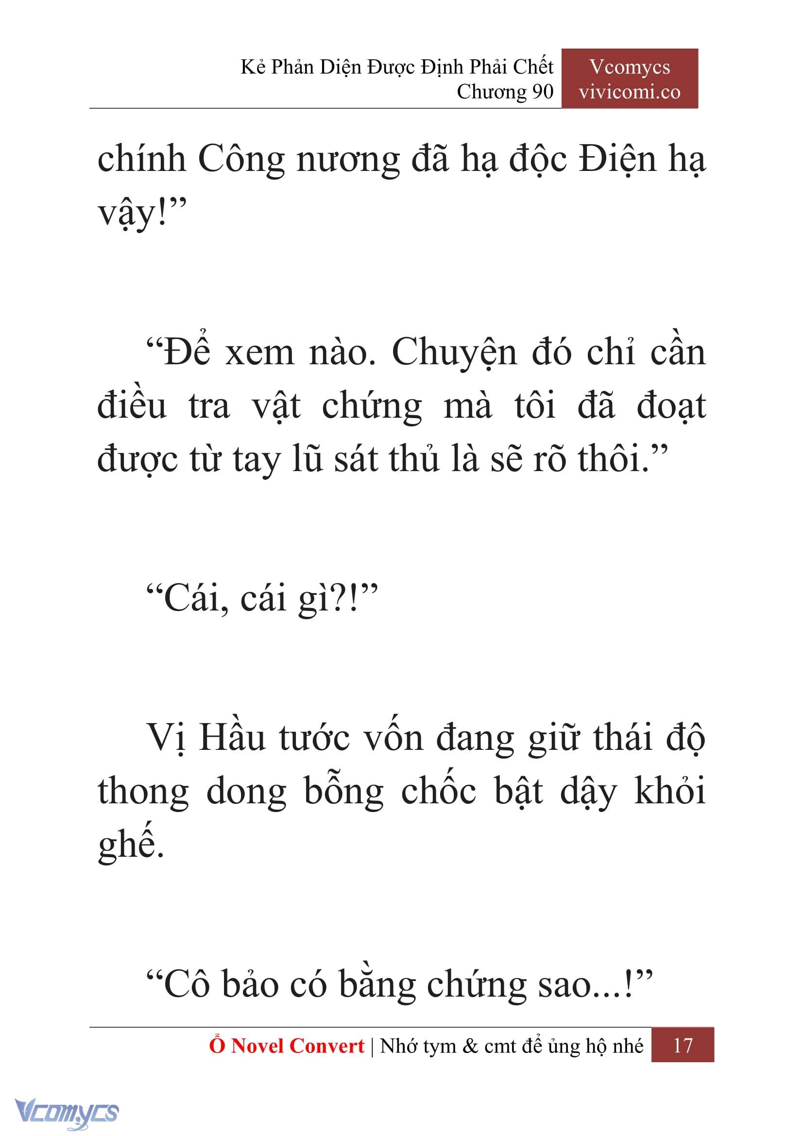 [Novel] Kẻ Phản Diện Được Định Phải Chết Chap 90 - Trang 2
