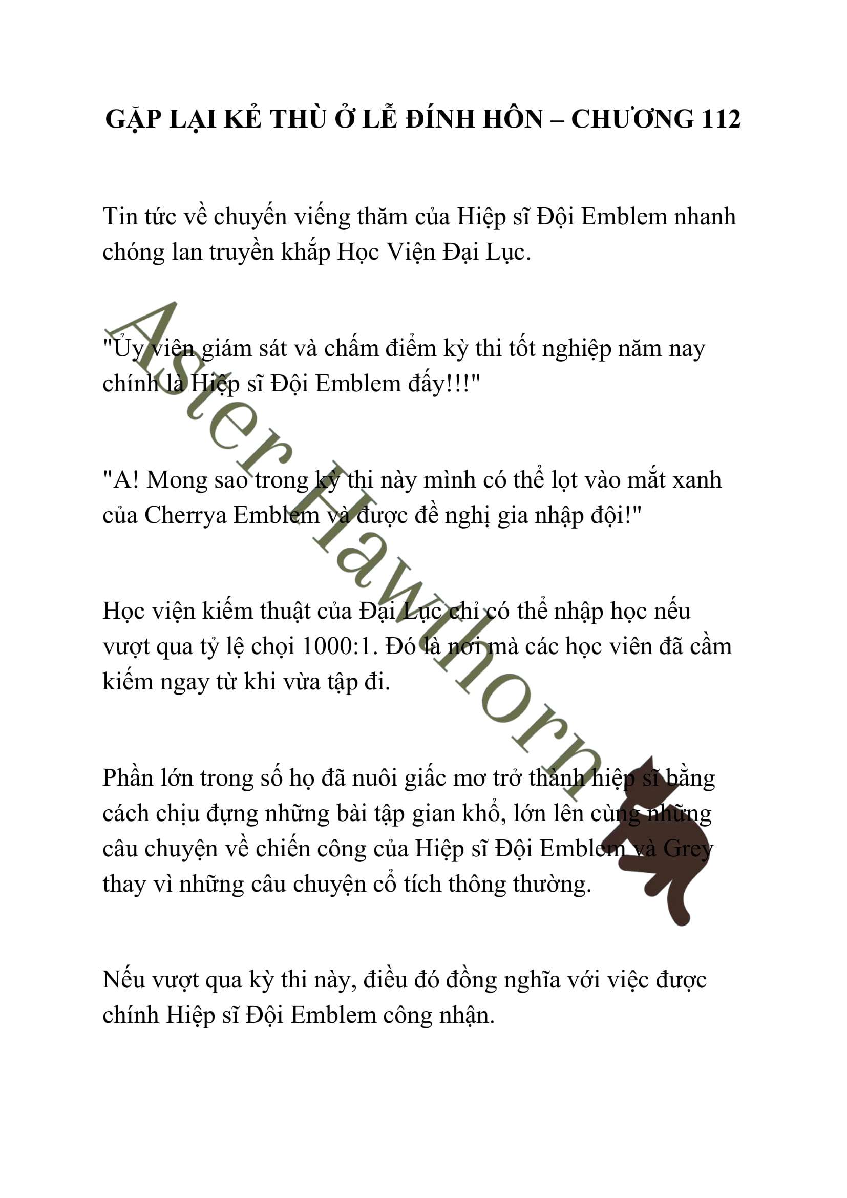 [NOVEL] Gặp Lại Kẻ Thù Ở Lễ Đính Hôn Chap 112 - Next Chap 113