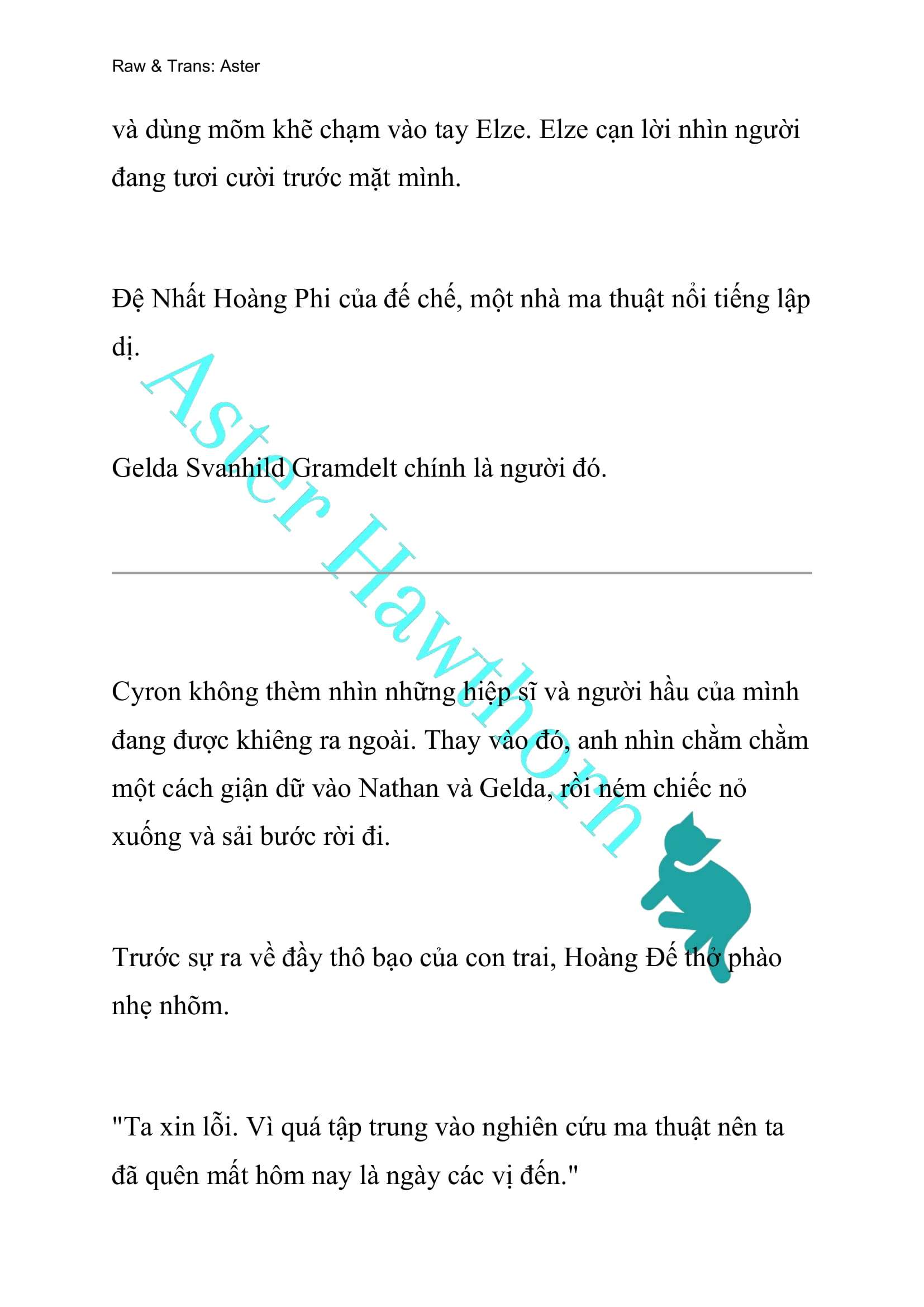 [NOVEL] Anh Hùng Khao Khát Sự Sa Ngã Của Thánh Nữ Chap 52 - Trang 2